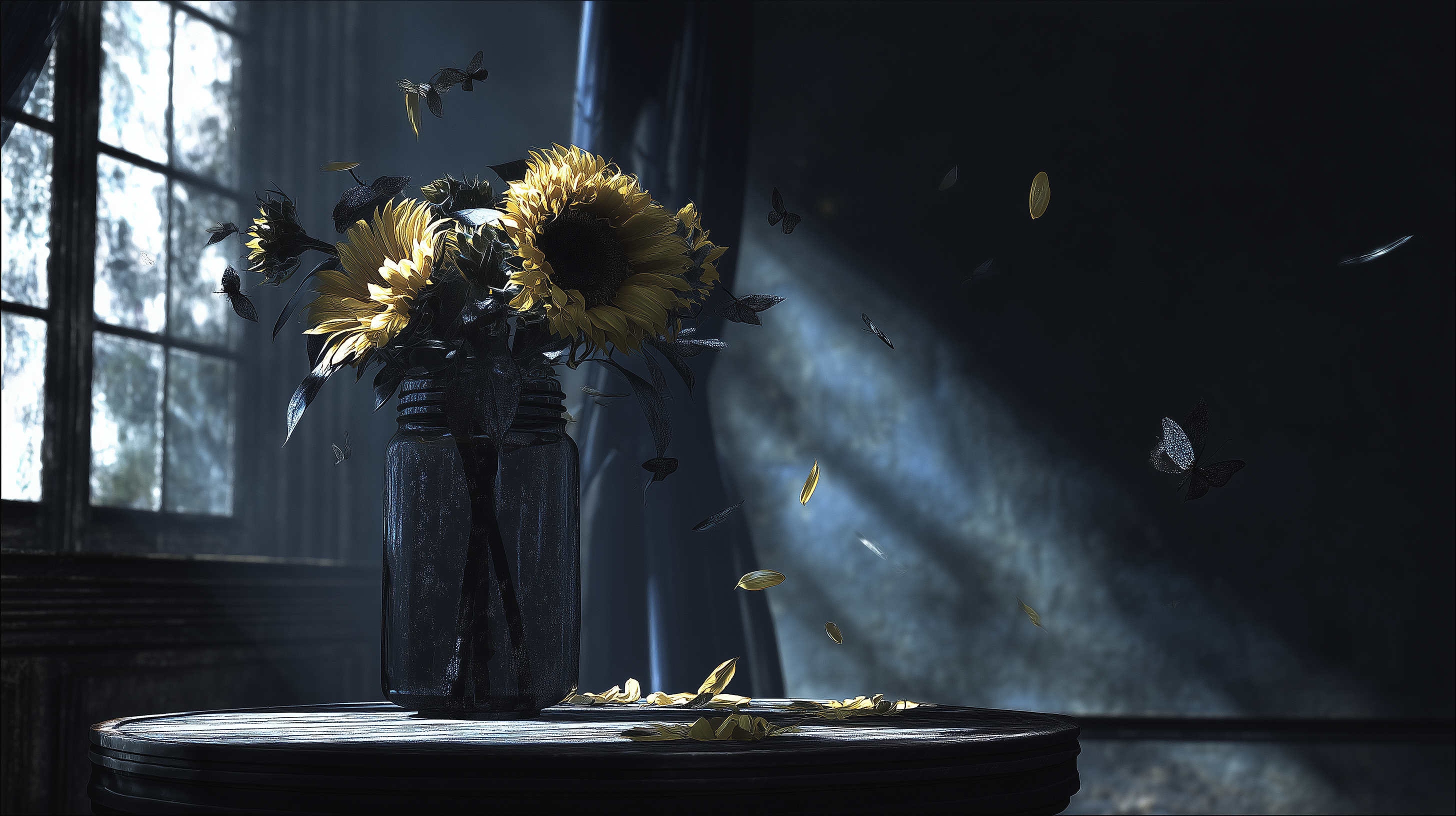 fond d'écran Tournesol 4k windows 11 téléchargement gratuit