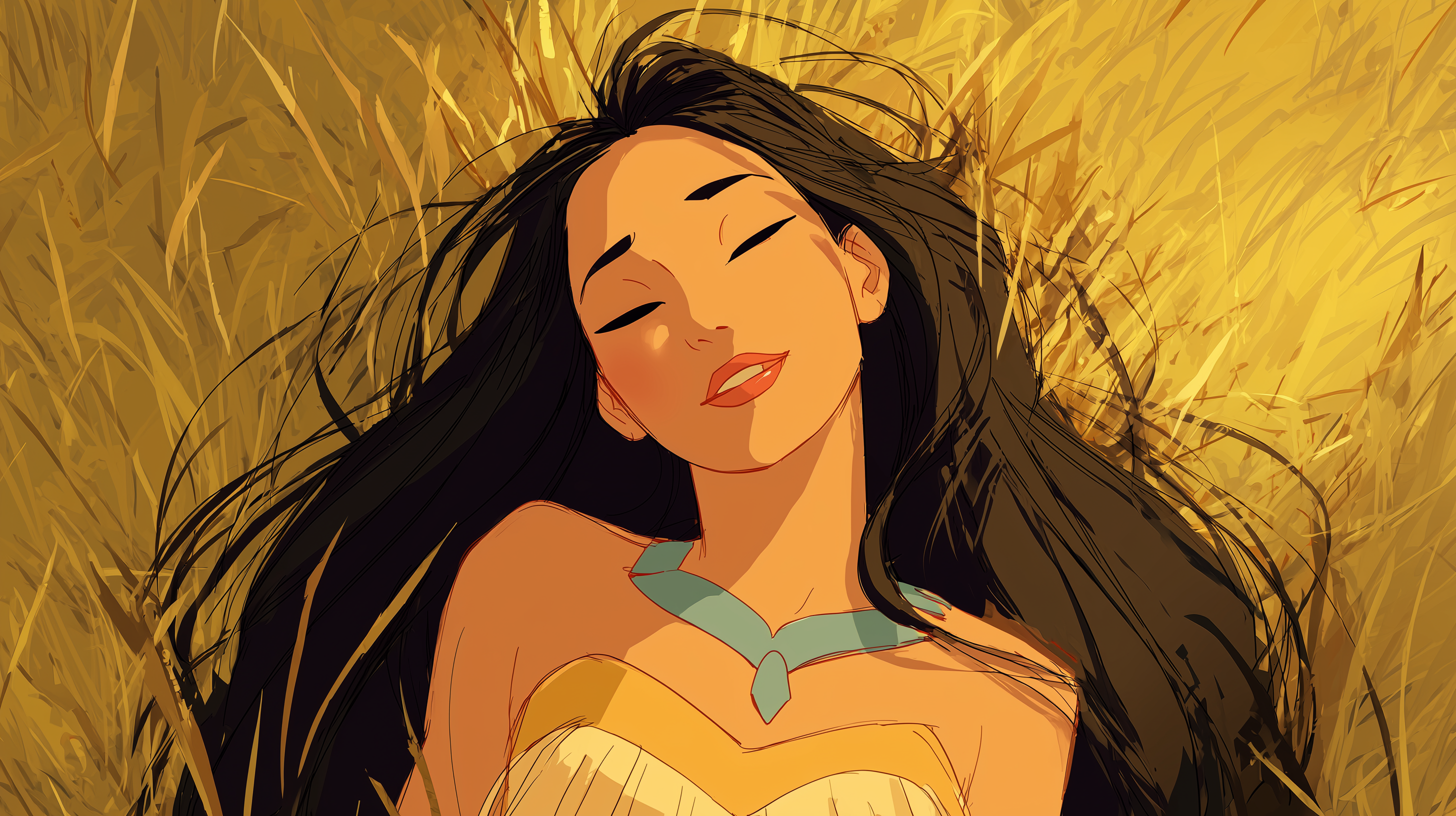 fond d'écran Pocahontas ultra hd 3840x2160 téléchargement gratuit