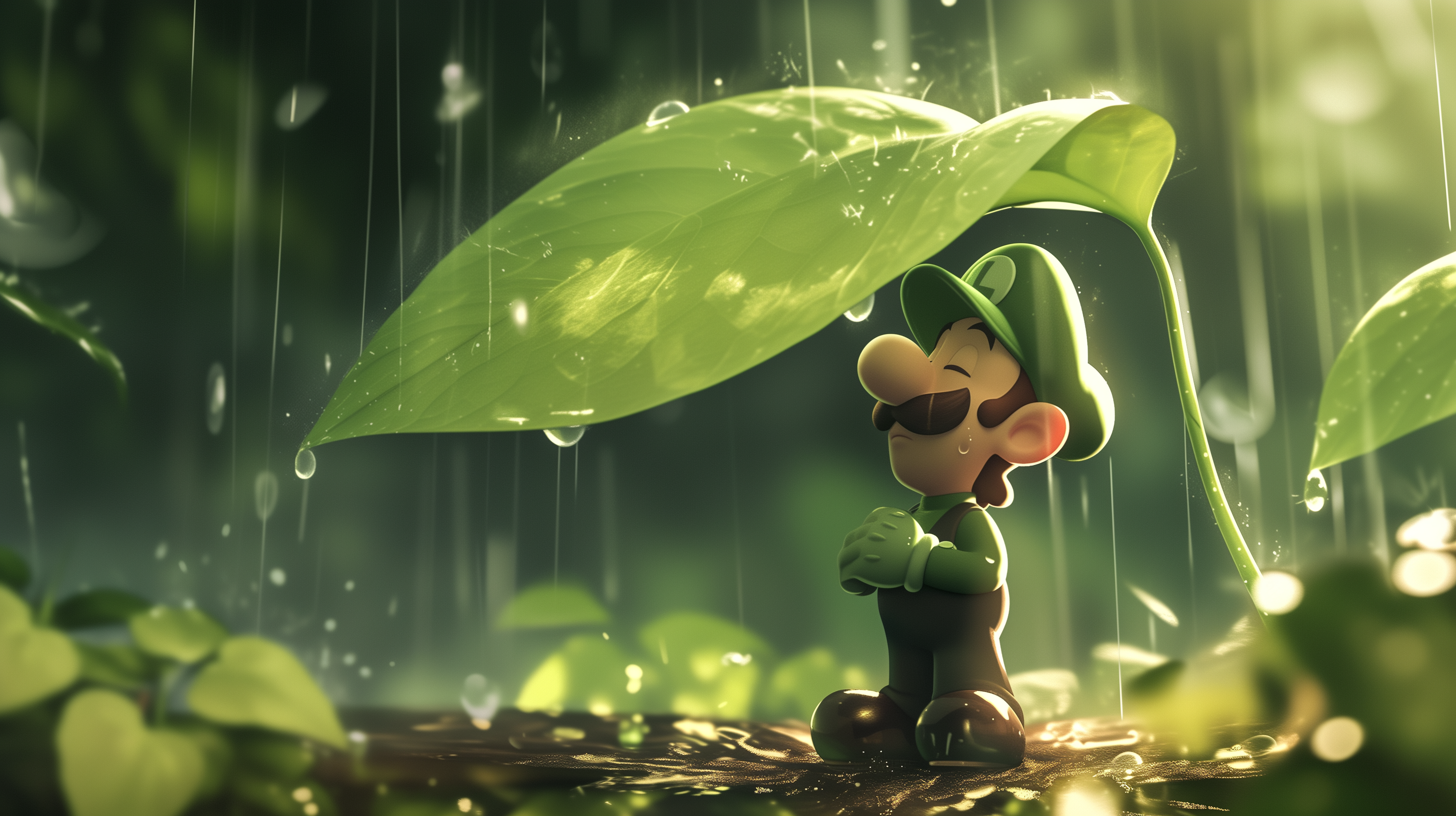 image fond d'écran Luigi pc téléchargement gratuit