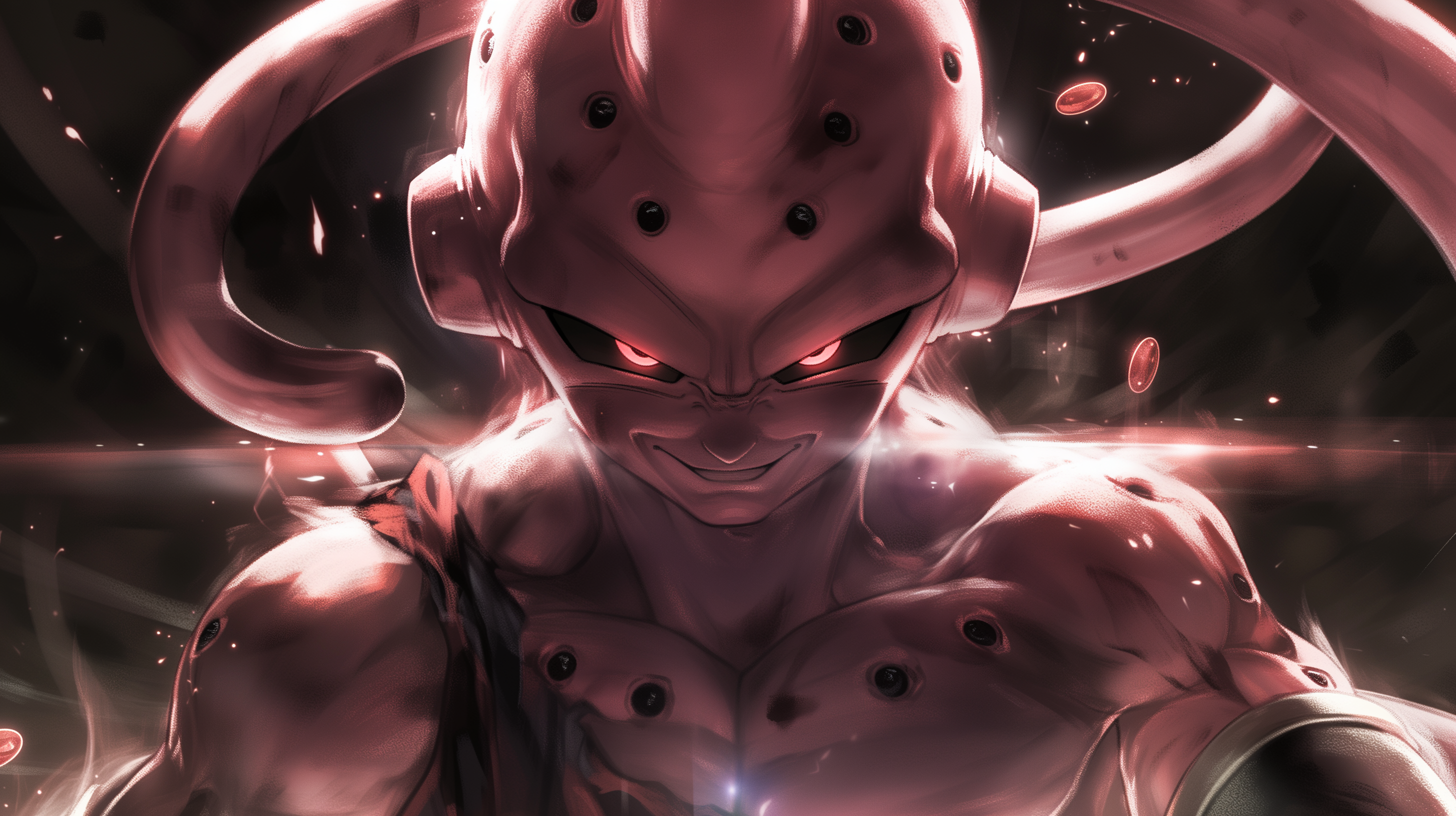 fond d'écran Majin Buu pc 3440x1440 téléchargement gratuit