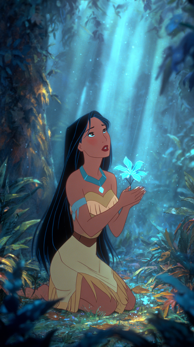 fond d'écran Pocahontas téléphone Huawei télécharger gratuit