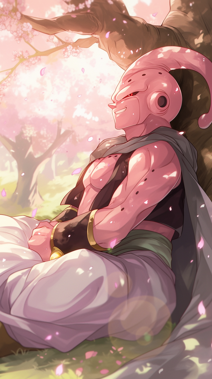 fond d'écran Majin Buu iphone original télécharger gratuit