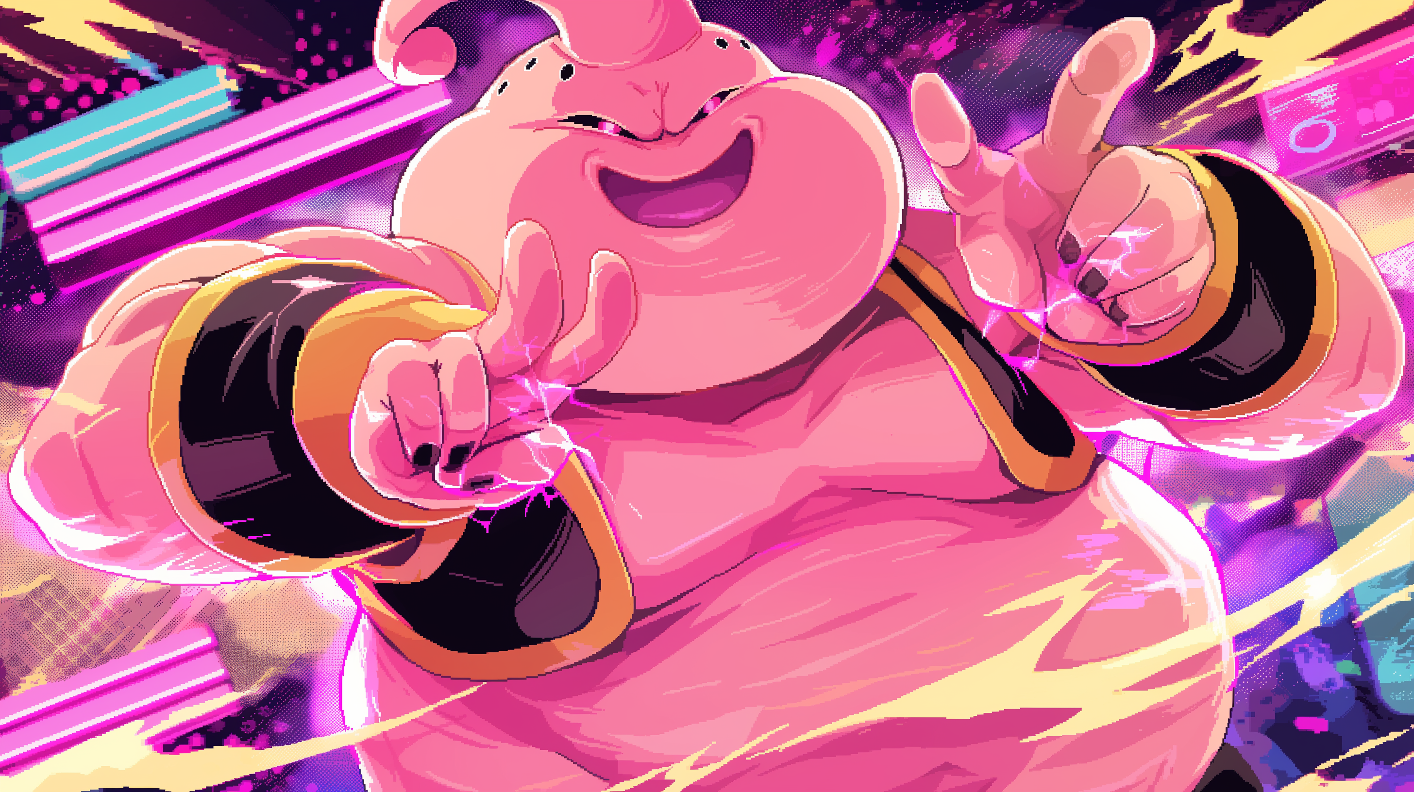 fond d'écran Majin Buu pc 5120x2880 téléchargement gratuit
