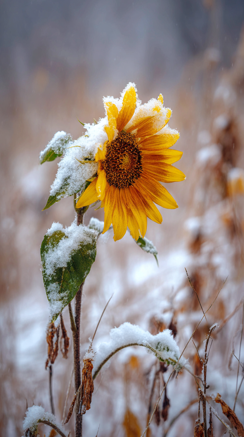 fond d'écran Tournesol iphone 14 gratuit