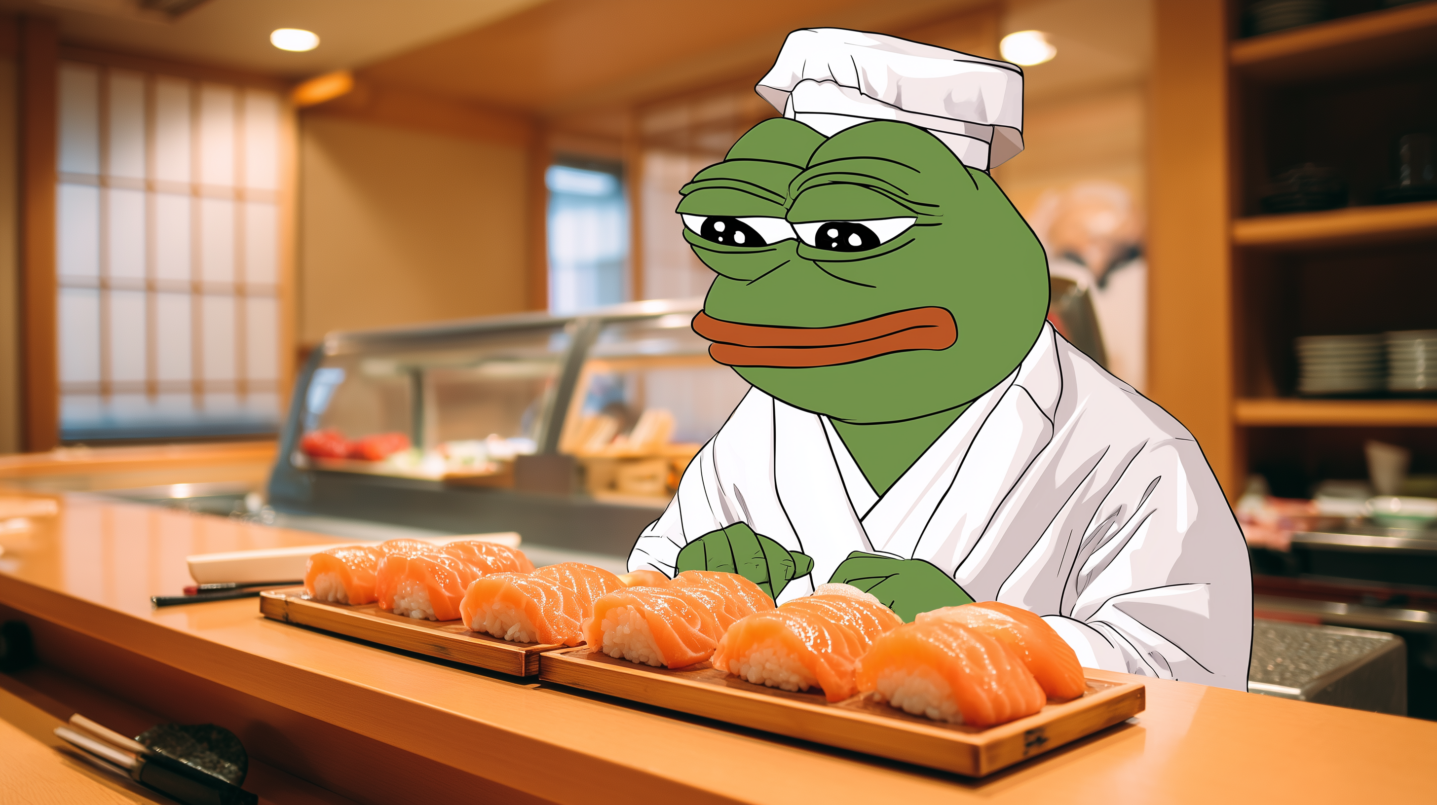 fond d'écran Pepe the Frog 3840 x 1080 téléchargement gratuit