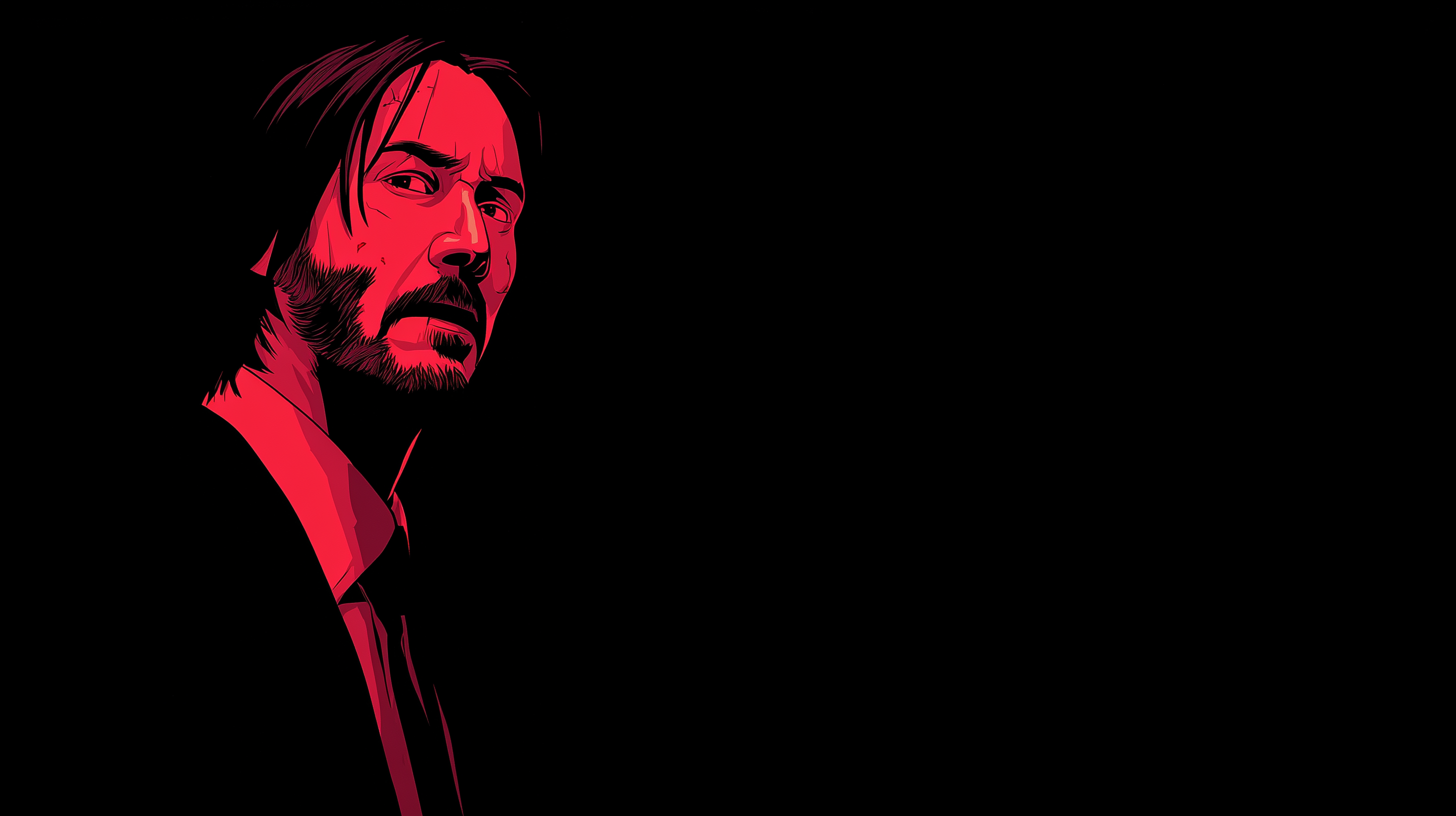fond d'écran John Wick Razer téléchargement gratuit