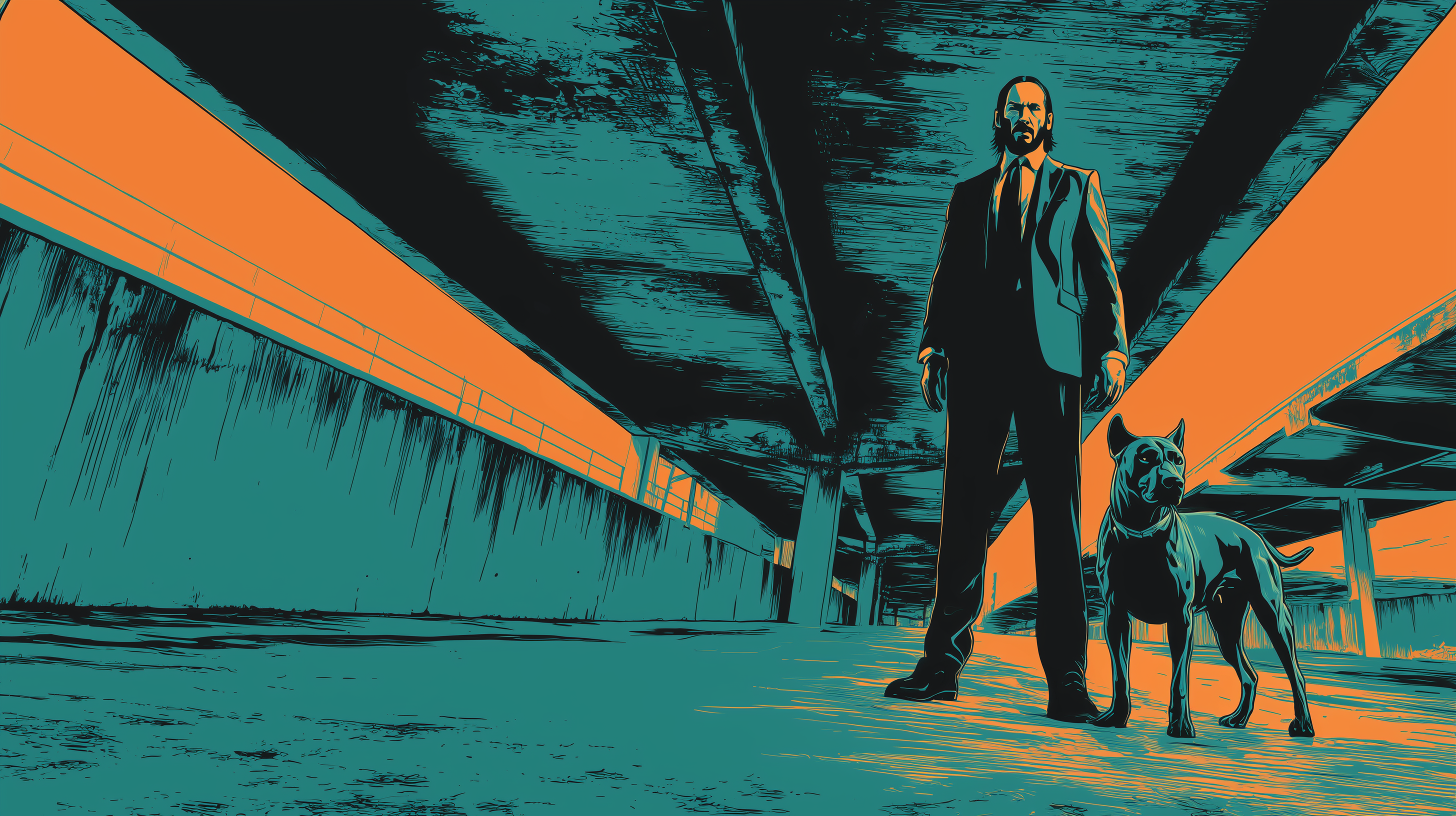 fond d'écran John Wick windows 8 téléchargement gratuit