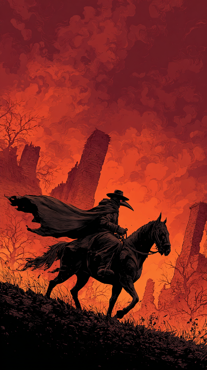 fond d'écran Plague doctor iphone gratuit télécharger gratuit