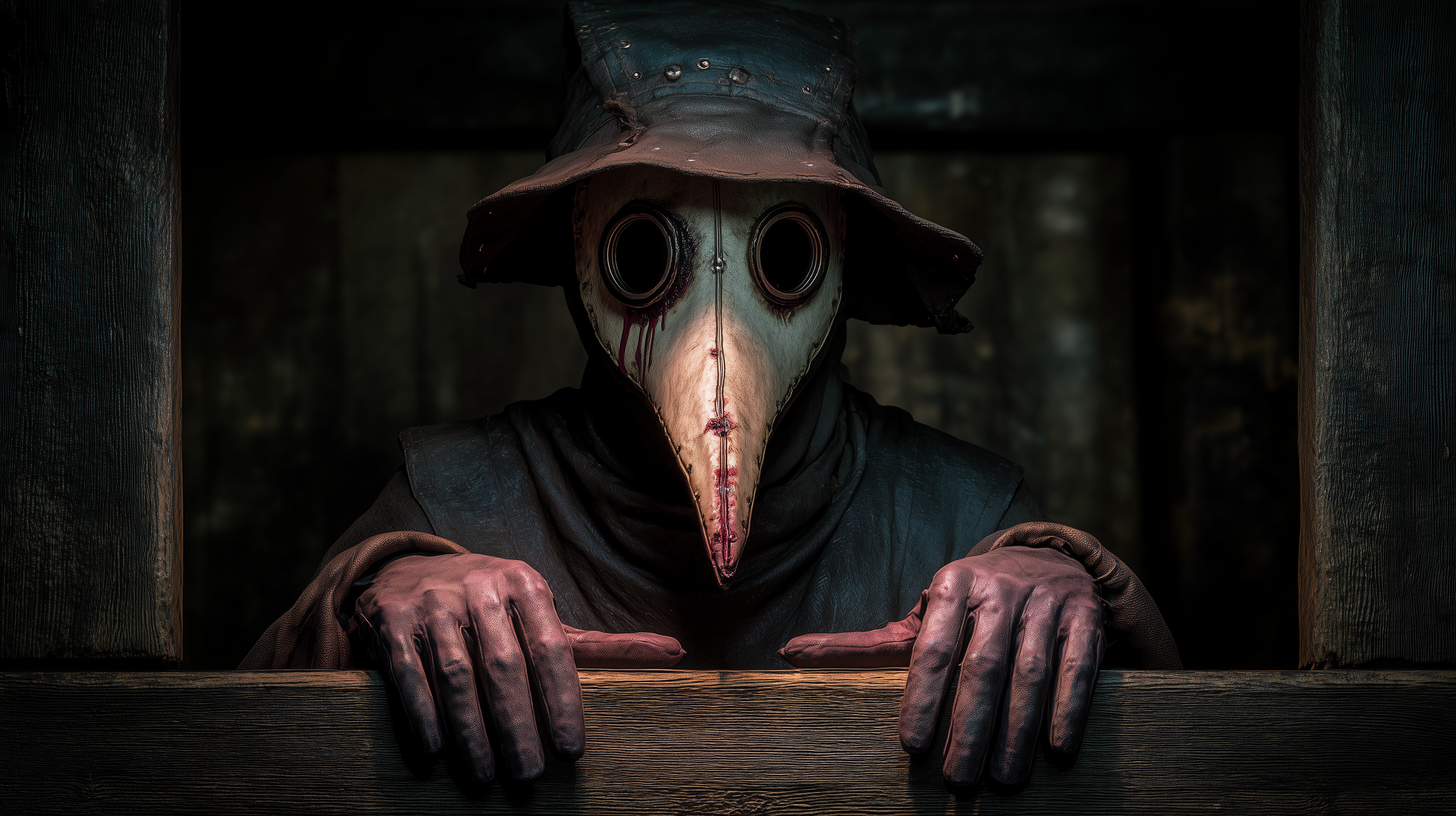 fond d'écran Plague doctor pc 4k ultra hd téléchargement gratuit