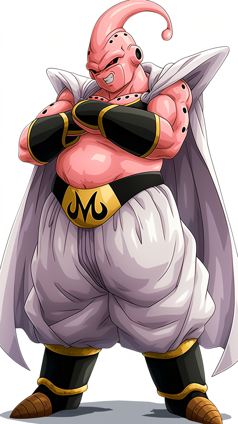 fond d'écran Majin Buu iphone 16 pro max gratuit