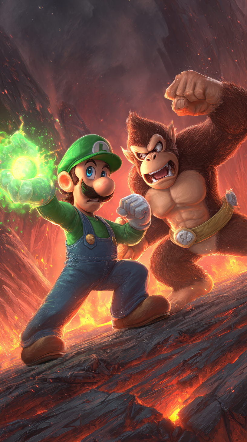 fond d'écran Luigi android télécharger gratuit