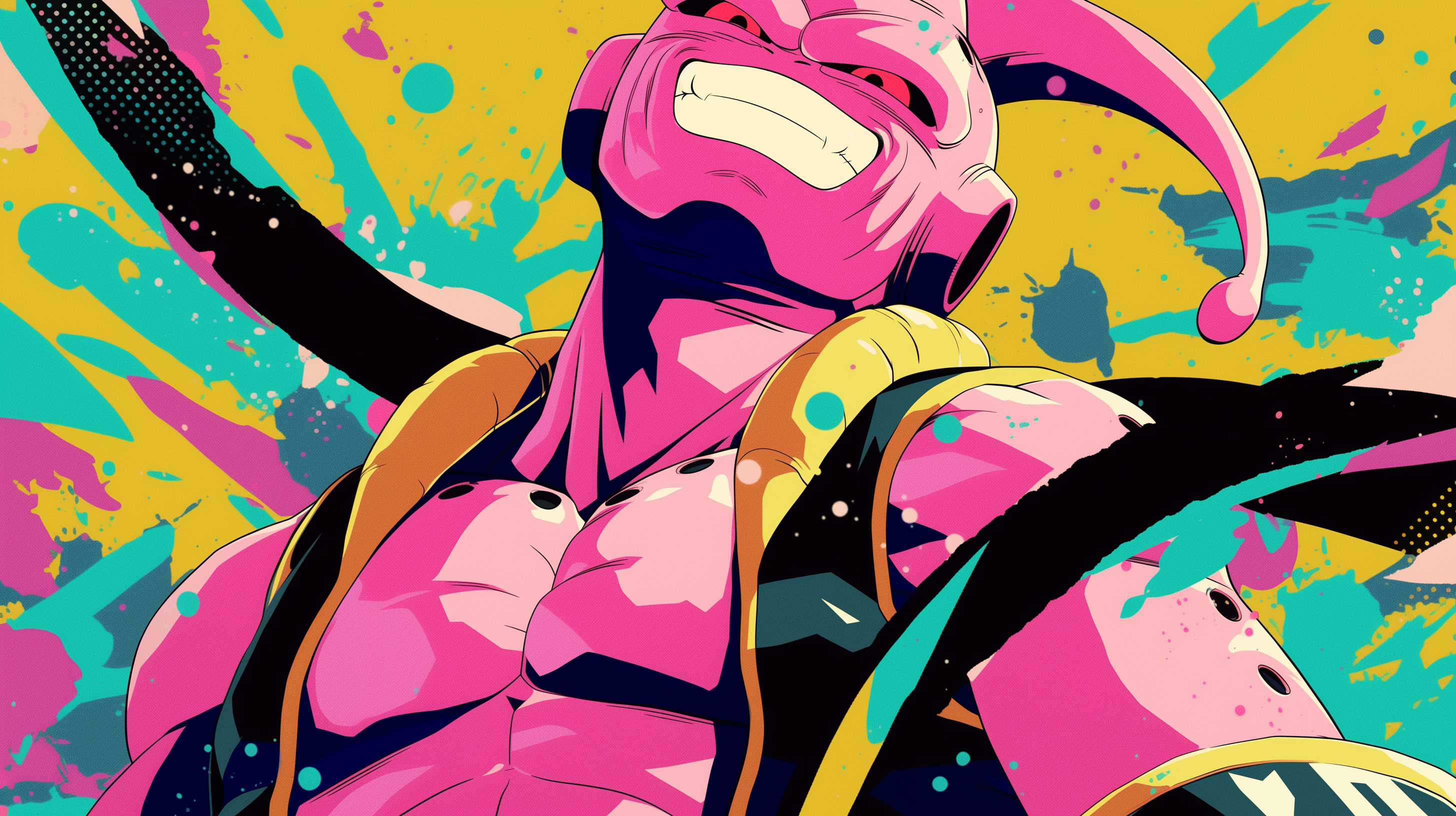 fond d'écran Majin Buu windows 11 gratuit téléchargement gratuit