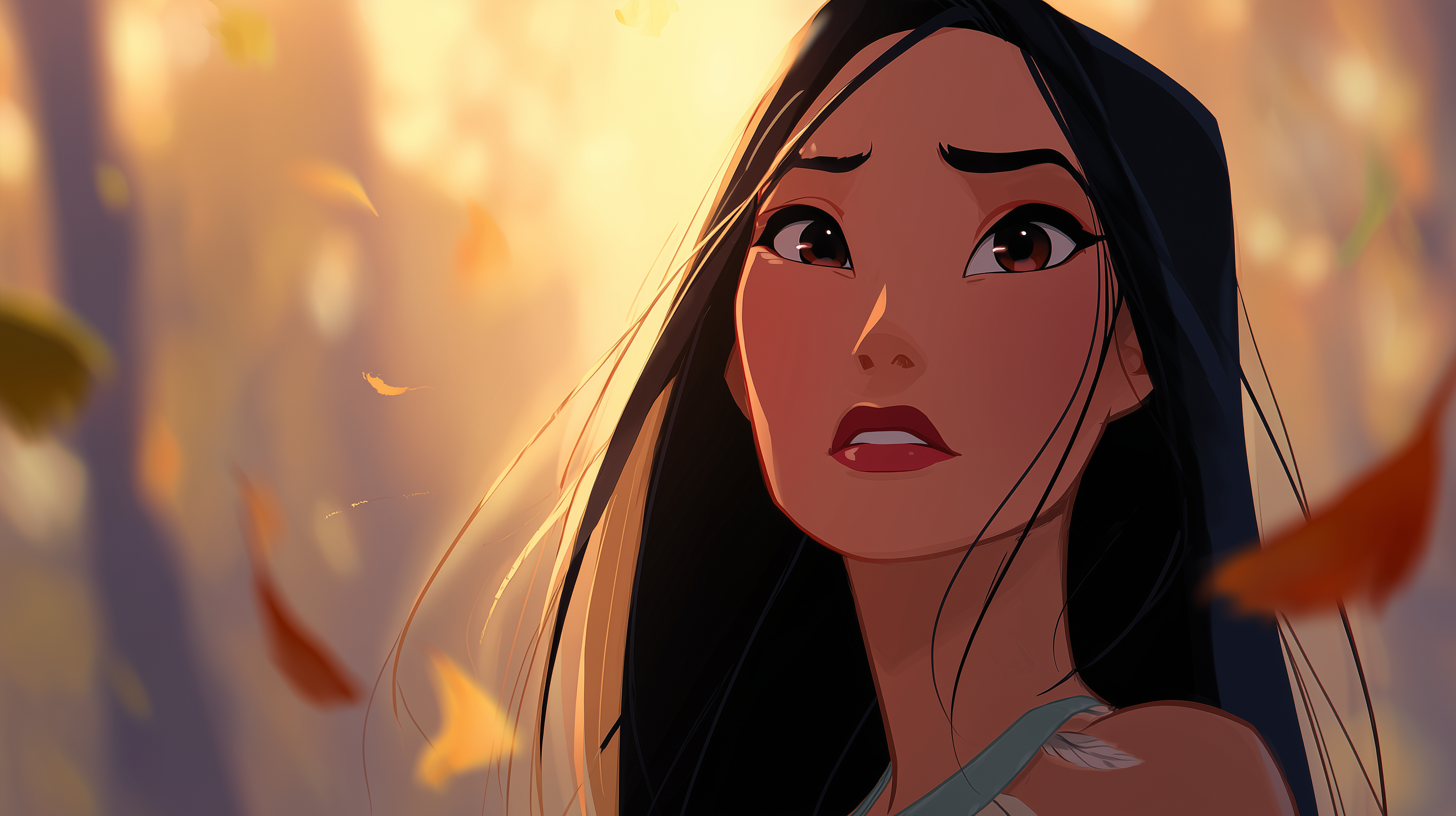 fond d'écran Pocahontas 3840x1440 téléchargement gratuit