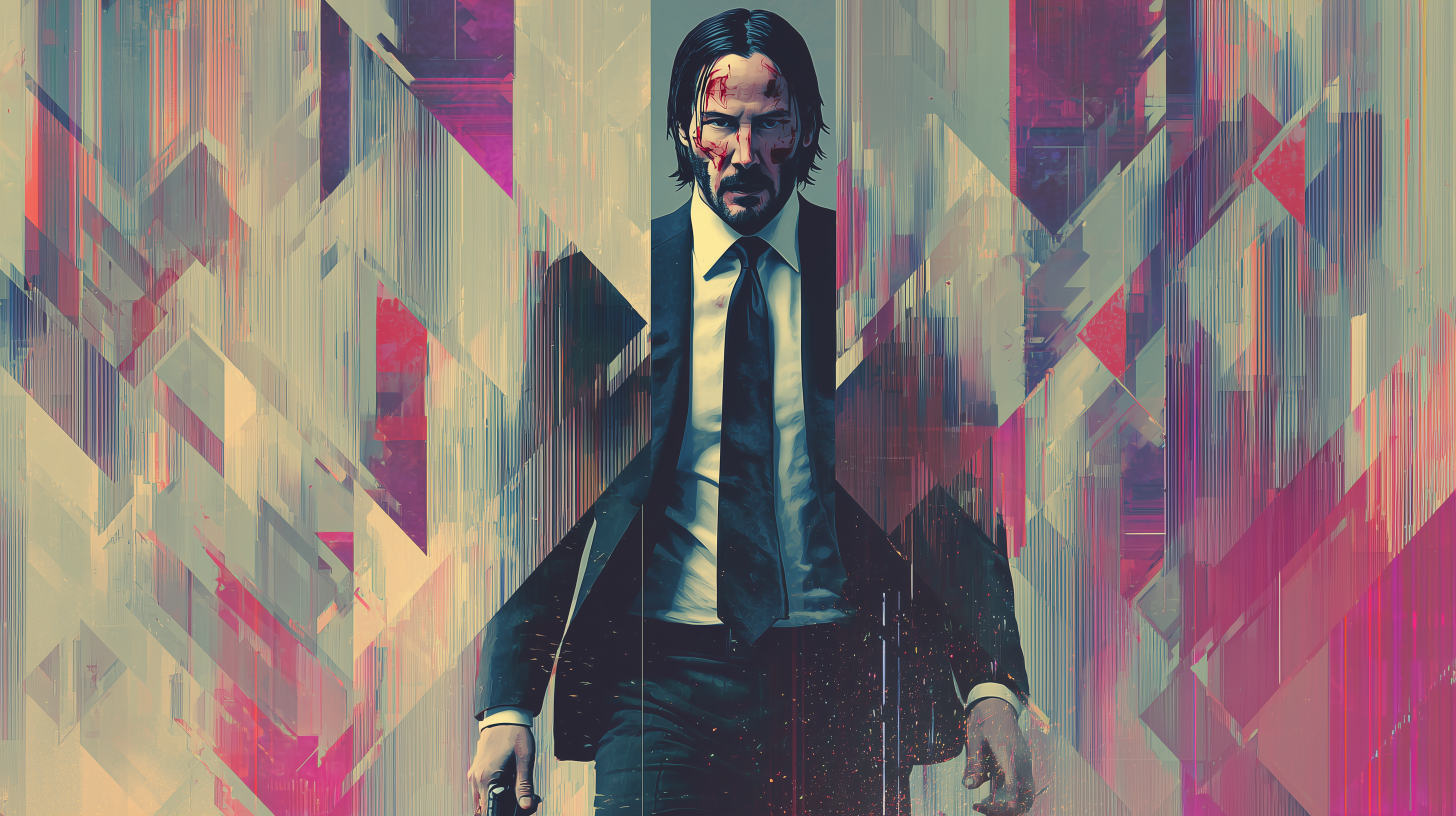 fond d'écran John Wick 5k téléchargement gratuit