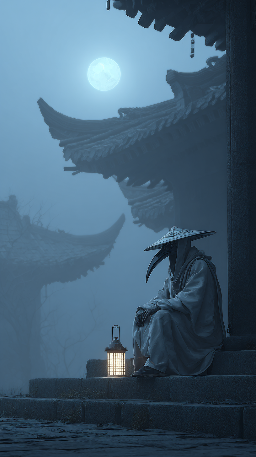 fond d'écran Plague doctor téléphone 4k gratuit