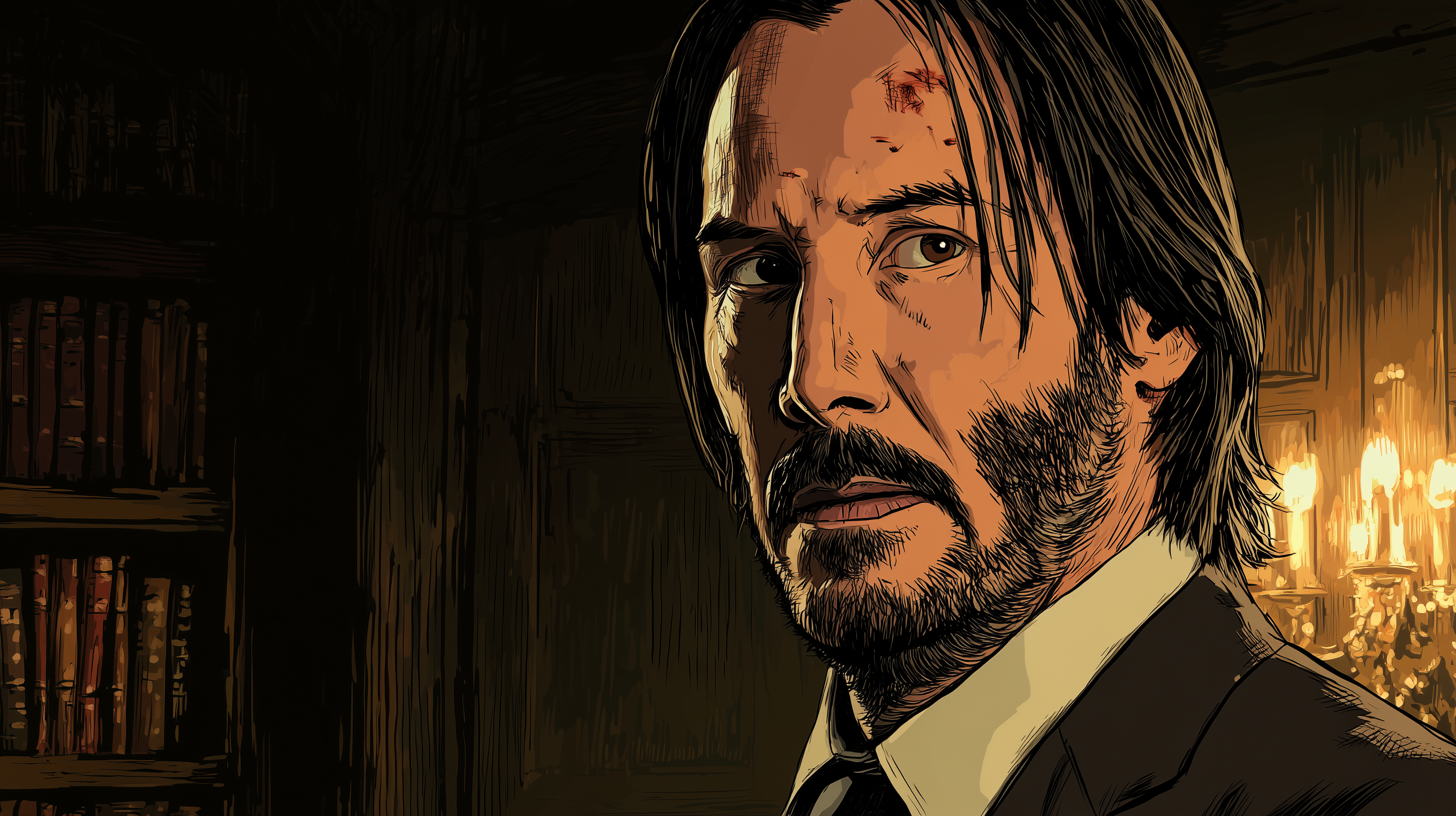 fond d'écran John Wick haute définition téléchargement gratuit