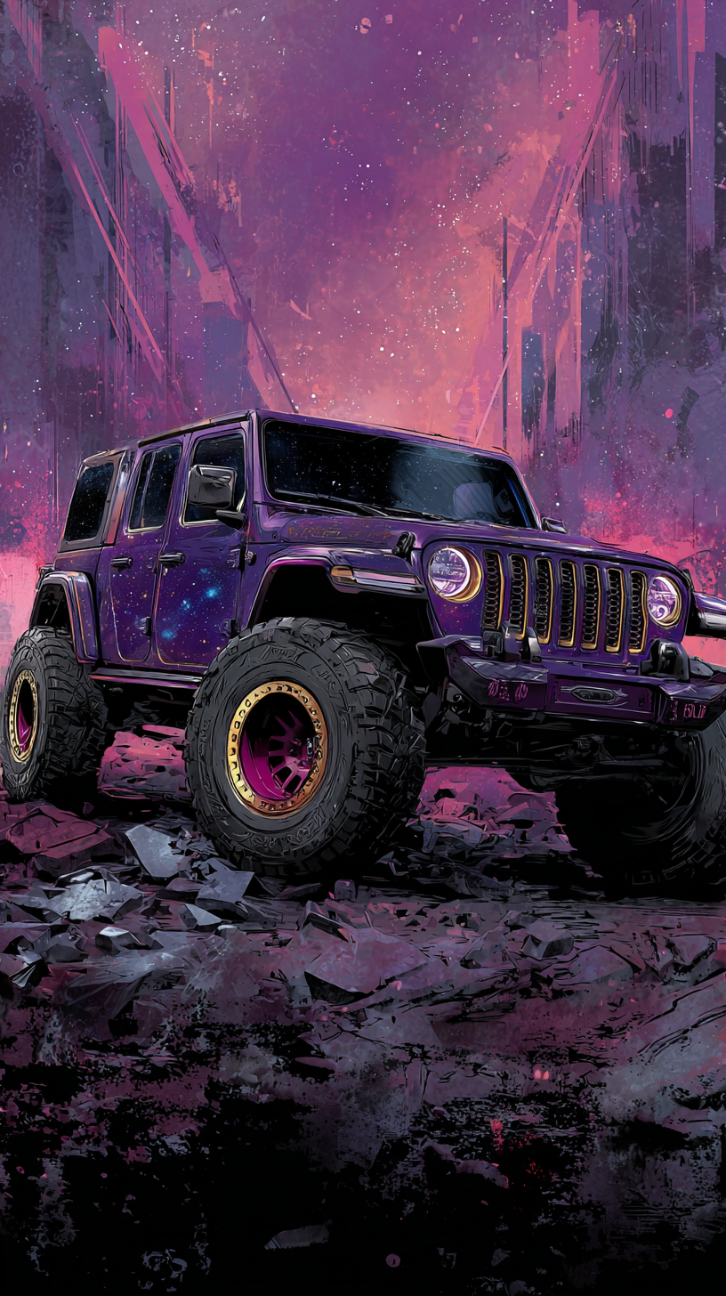 fond d'écran Jeep iphone 16 pro max télécharger gratuit