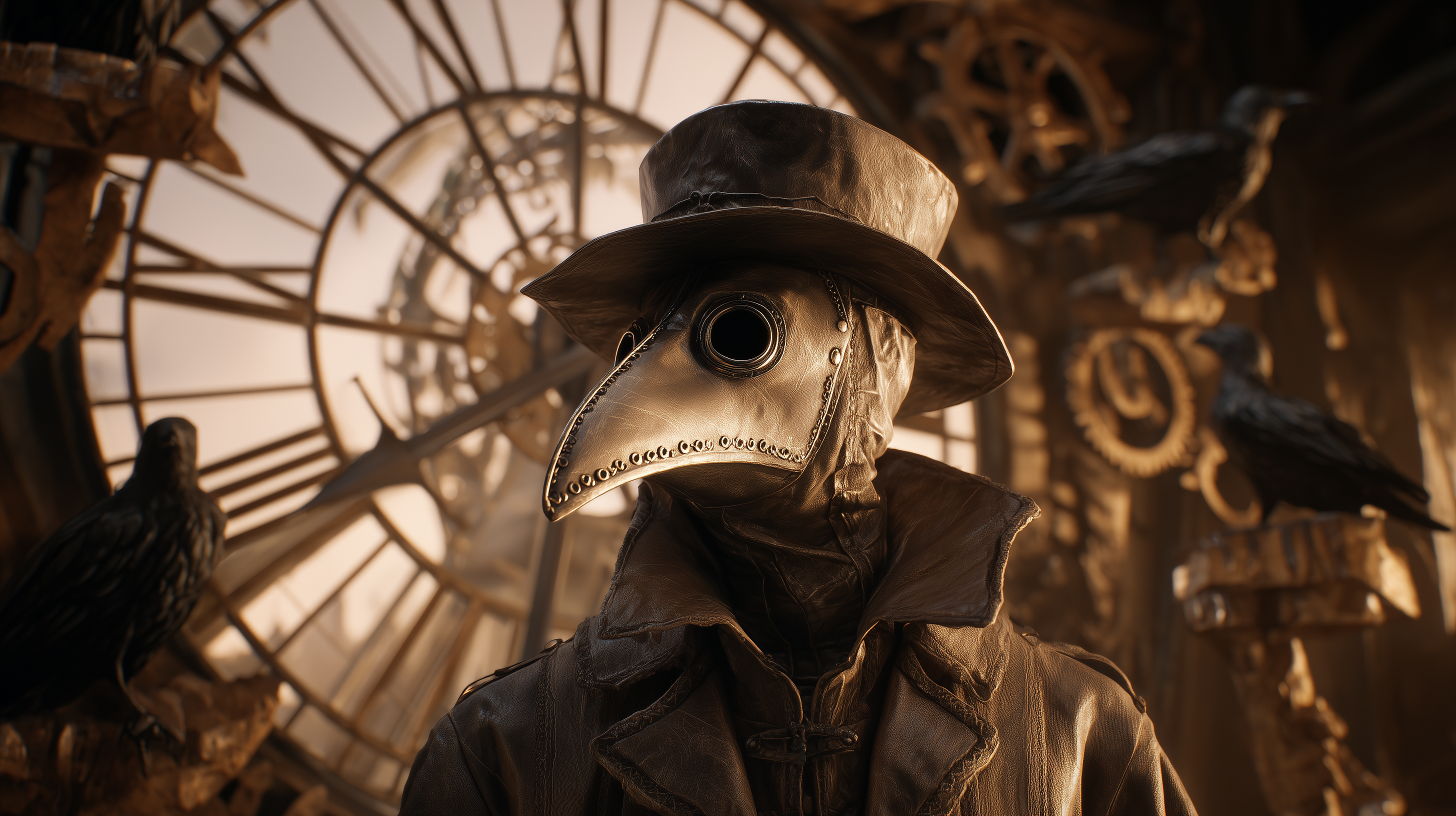 fond d'écran Plague doctor windows téléchargement gratuit