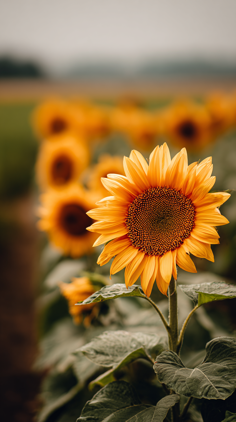 fond d'écran Tournesol téléphone Huawei télécharger gratuit