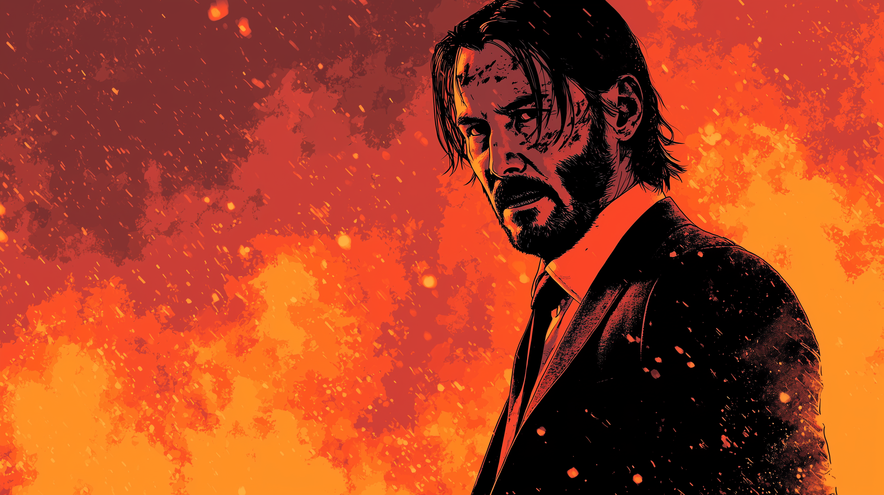 fond d'écran John Wick windows xp téléchargement gratuit