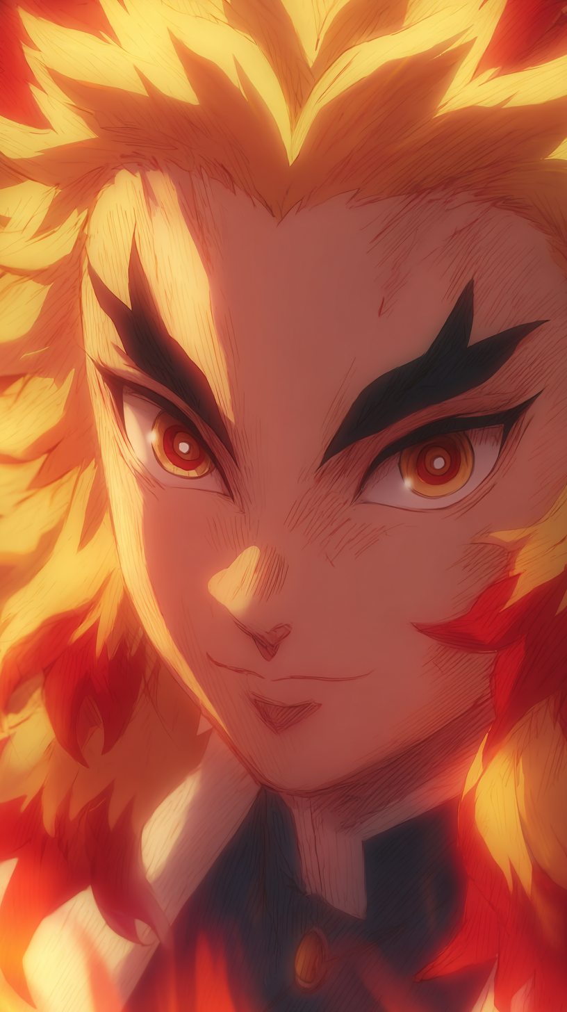 fond d'écran Rengoku Kyoujurou android gratuit télécharger gratuit