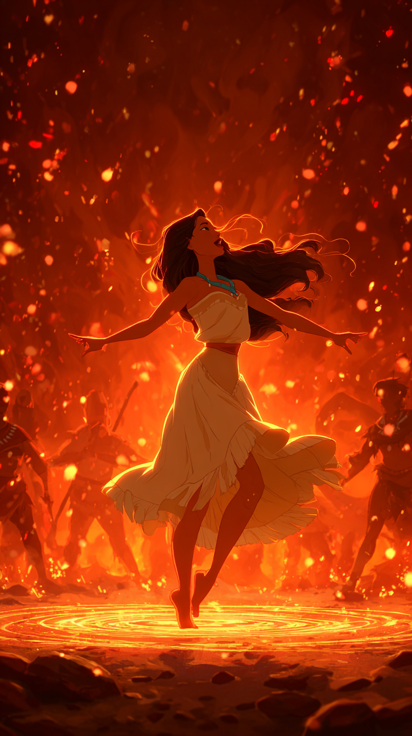 fond d'écran Pocahontas android gratuit