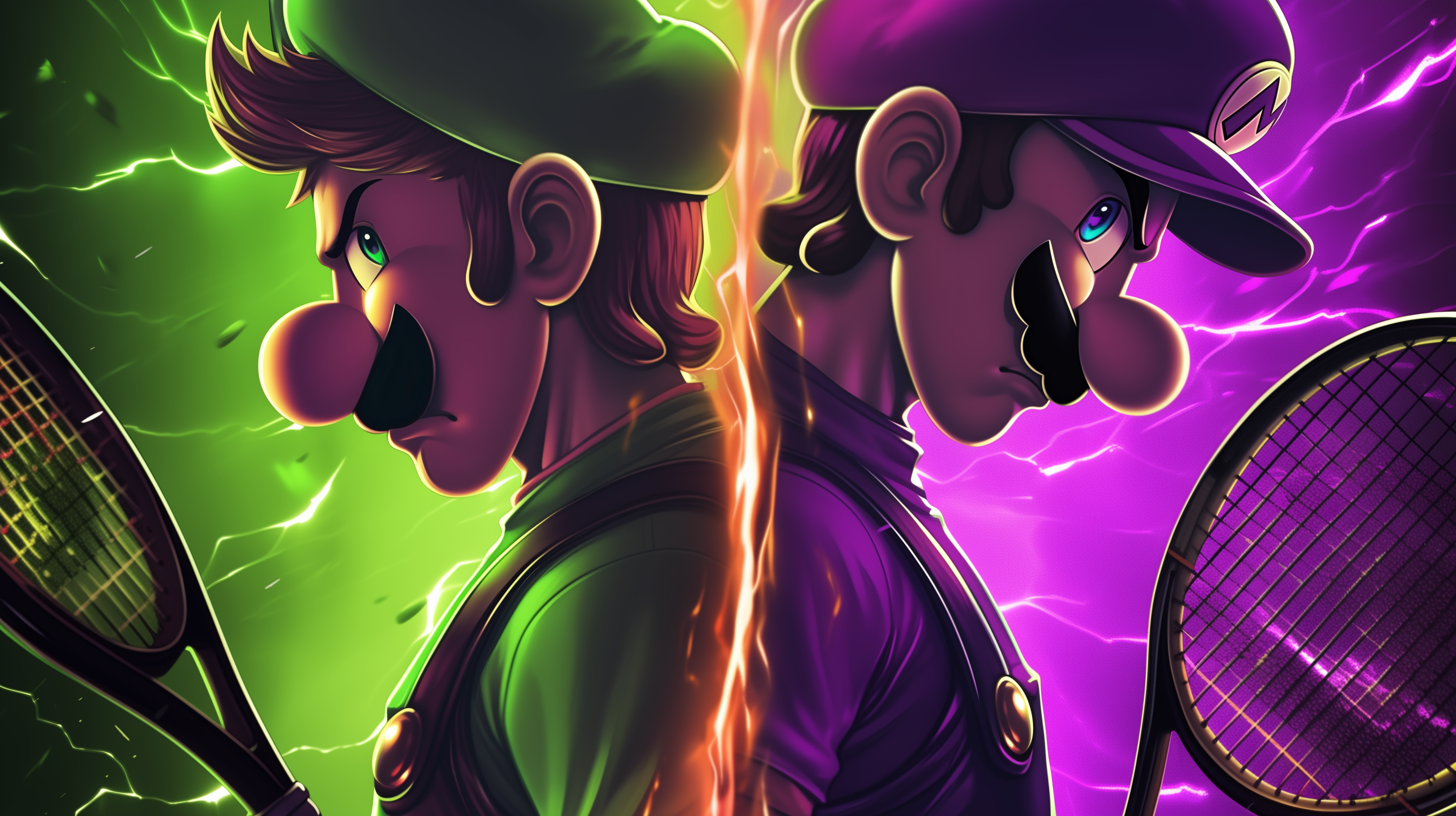 fond d'écran Luigi ultrawide 2560x1080 téléchargement gratuit
