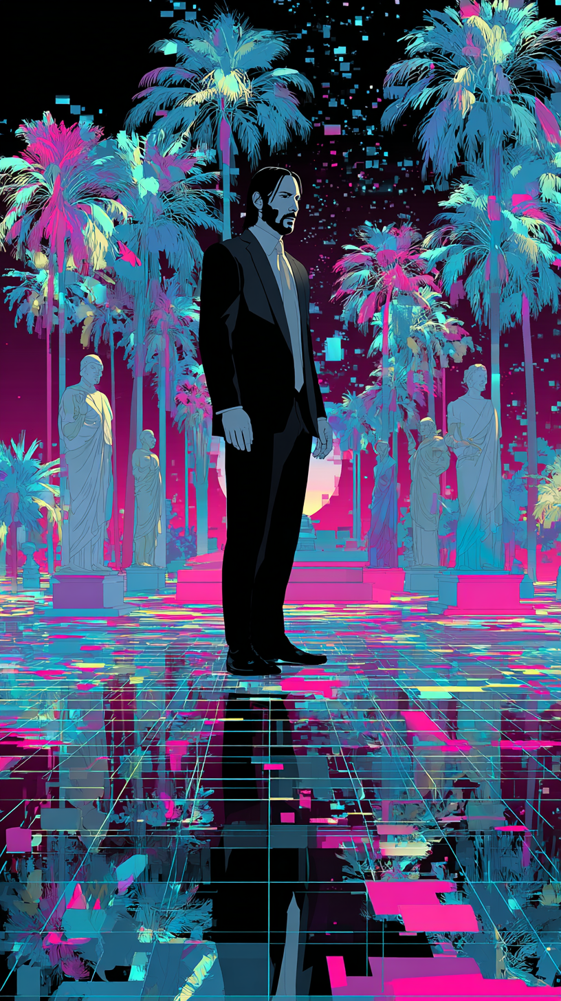 fond d'écran John Wick iphone 14 gratuit