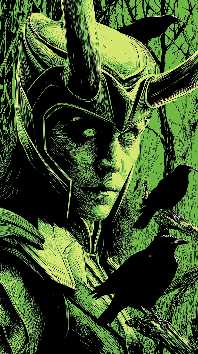 fond d'écran Loki android 4k gratuit