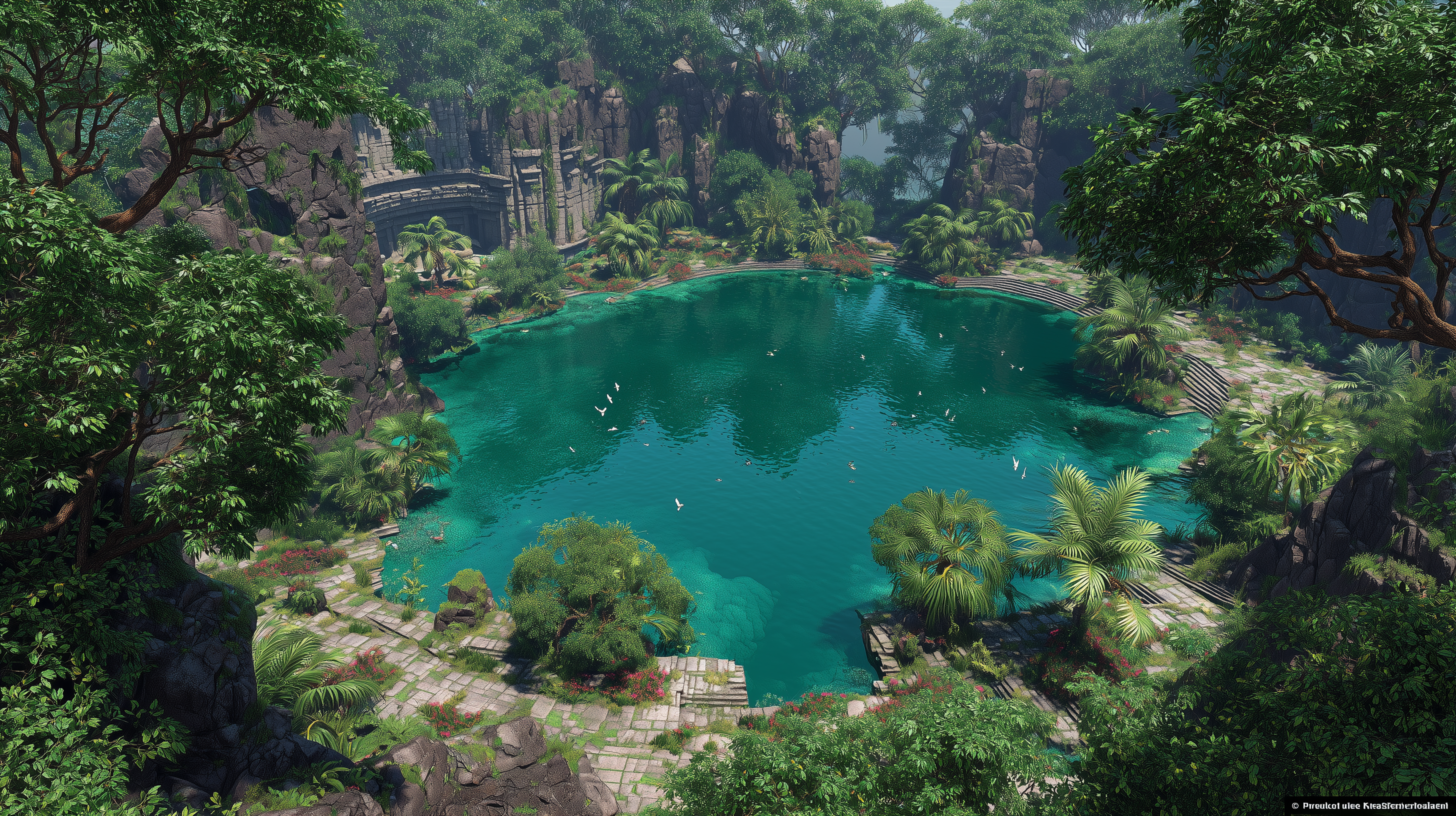 fond d'écran Lac ultrawide 3440x1440 téléchargement gratuit