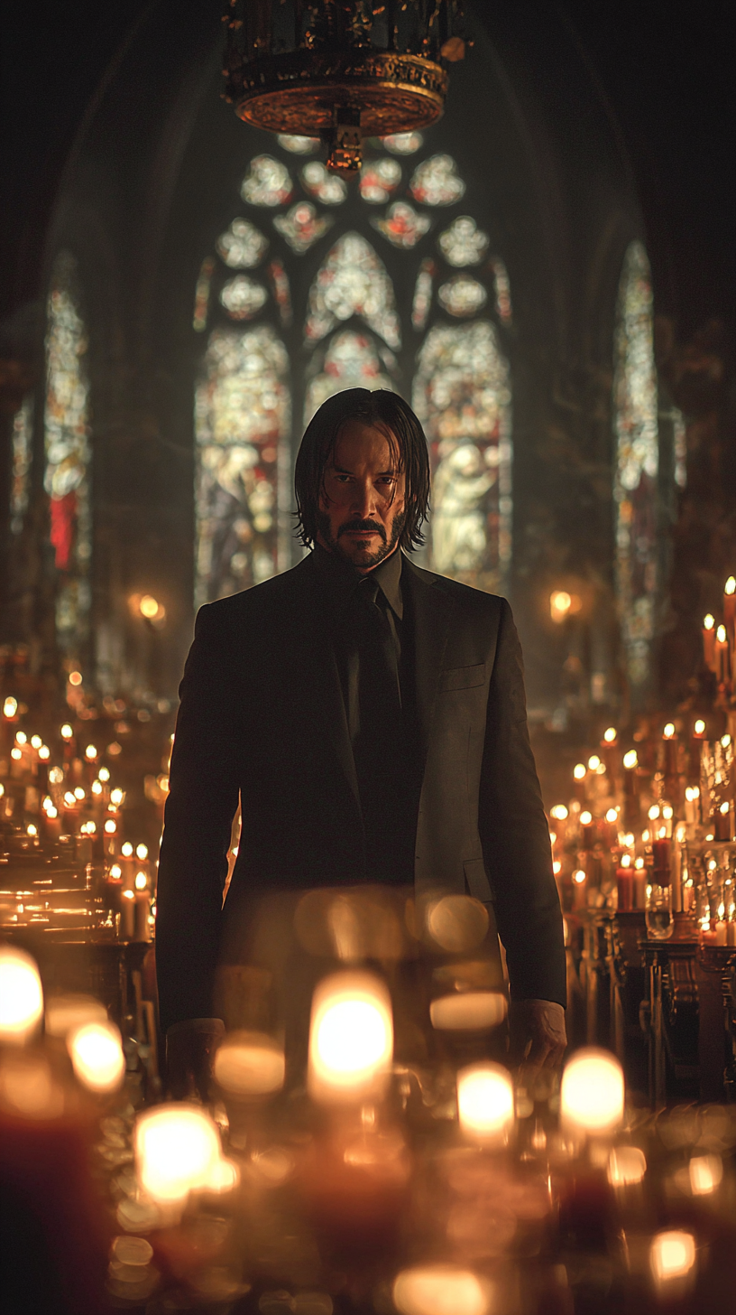 fond d'écran John Wick téléphone Asus télécharger gratuit