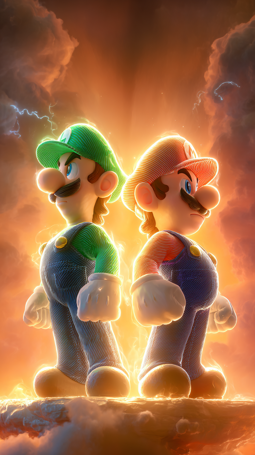 fond d'écran Luigi iphone ios gratuit