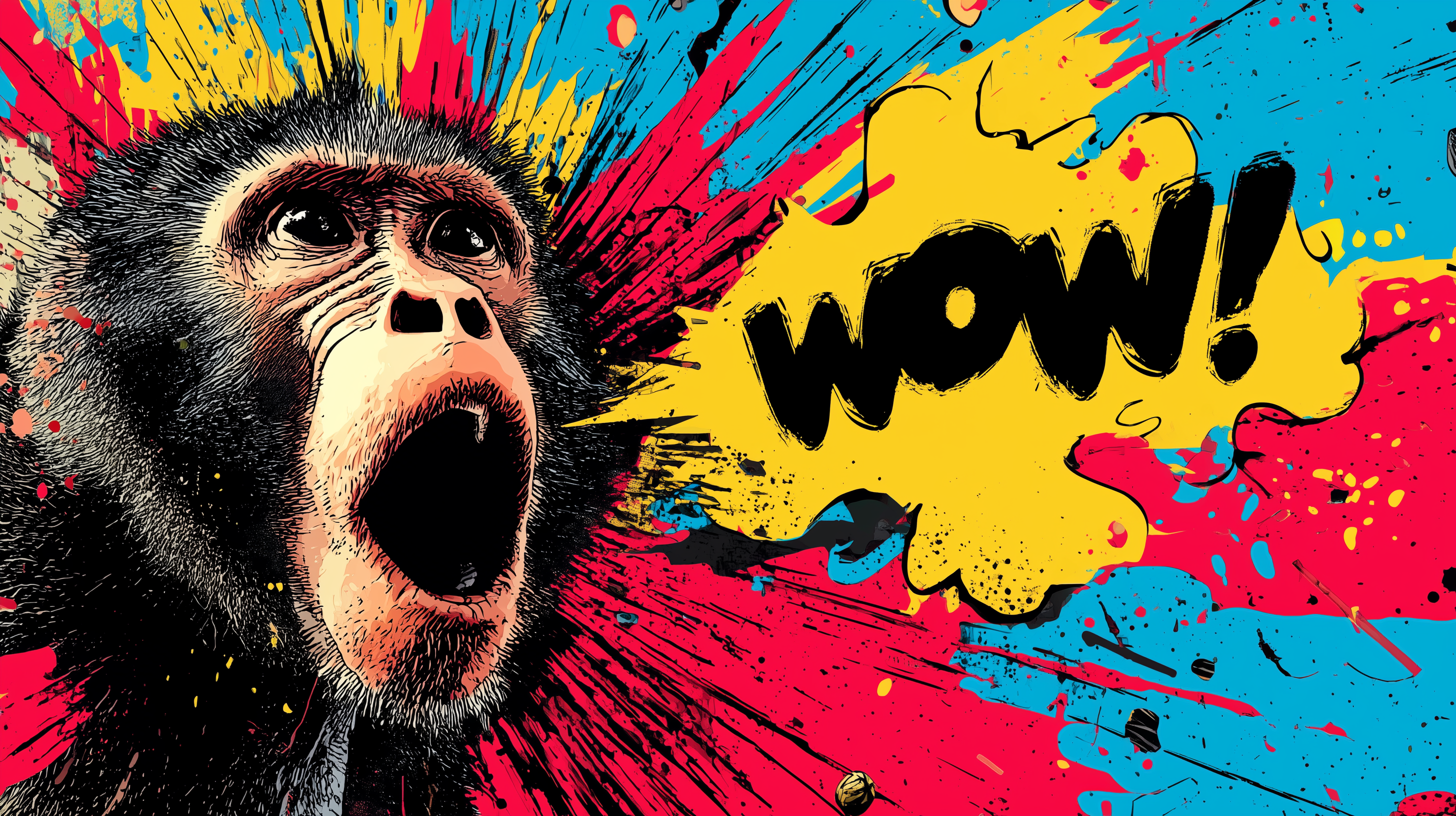 fond d'écran Singe 8k pc téléchargement gratuit