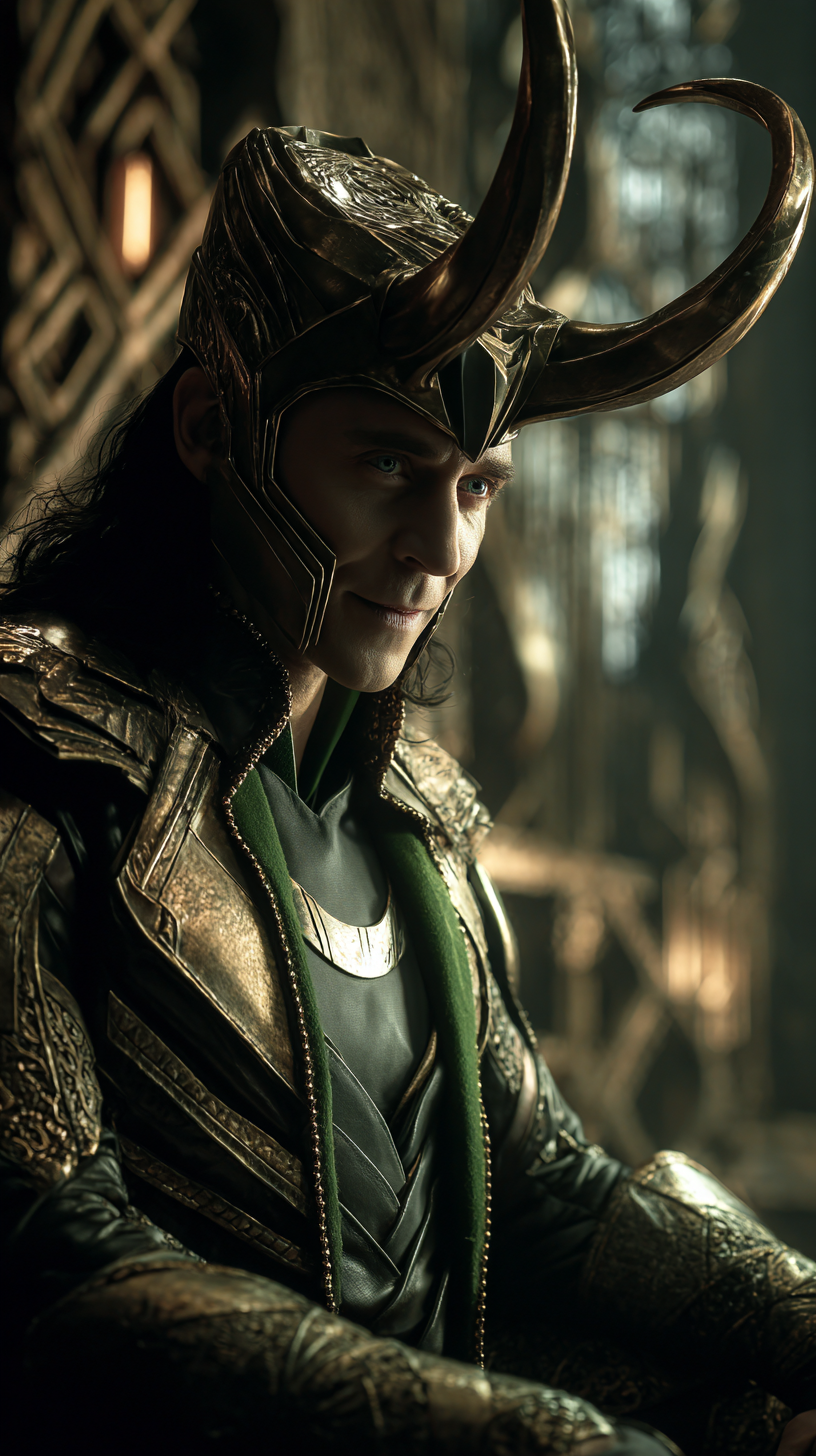 fond d'écran Loki iphone 15 4k gratuit