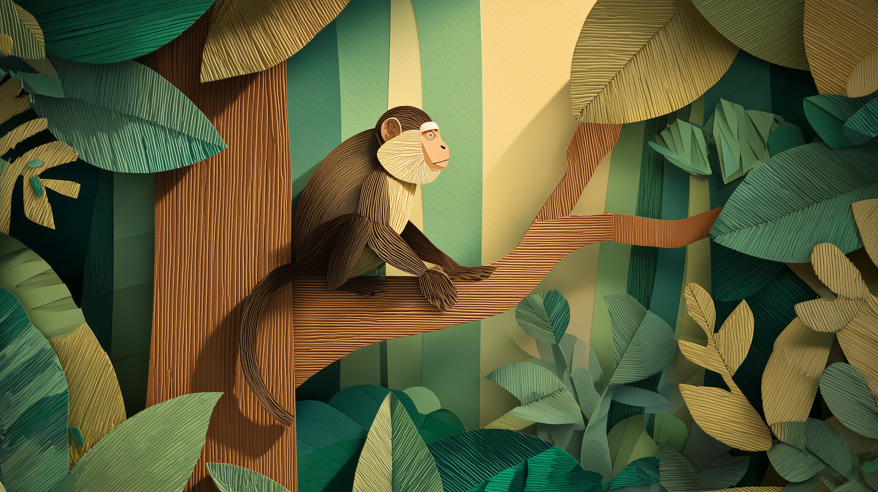 fond d'écran Singe pc windows 11 téléchargement gratuit