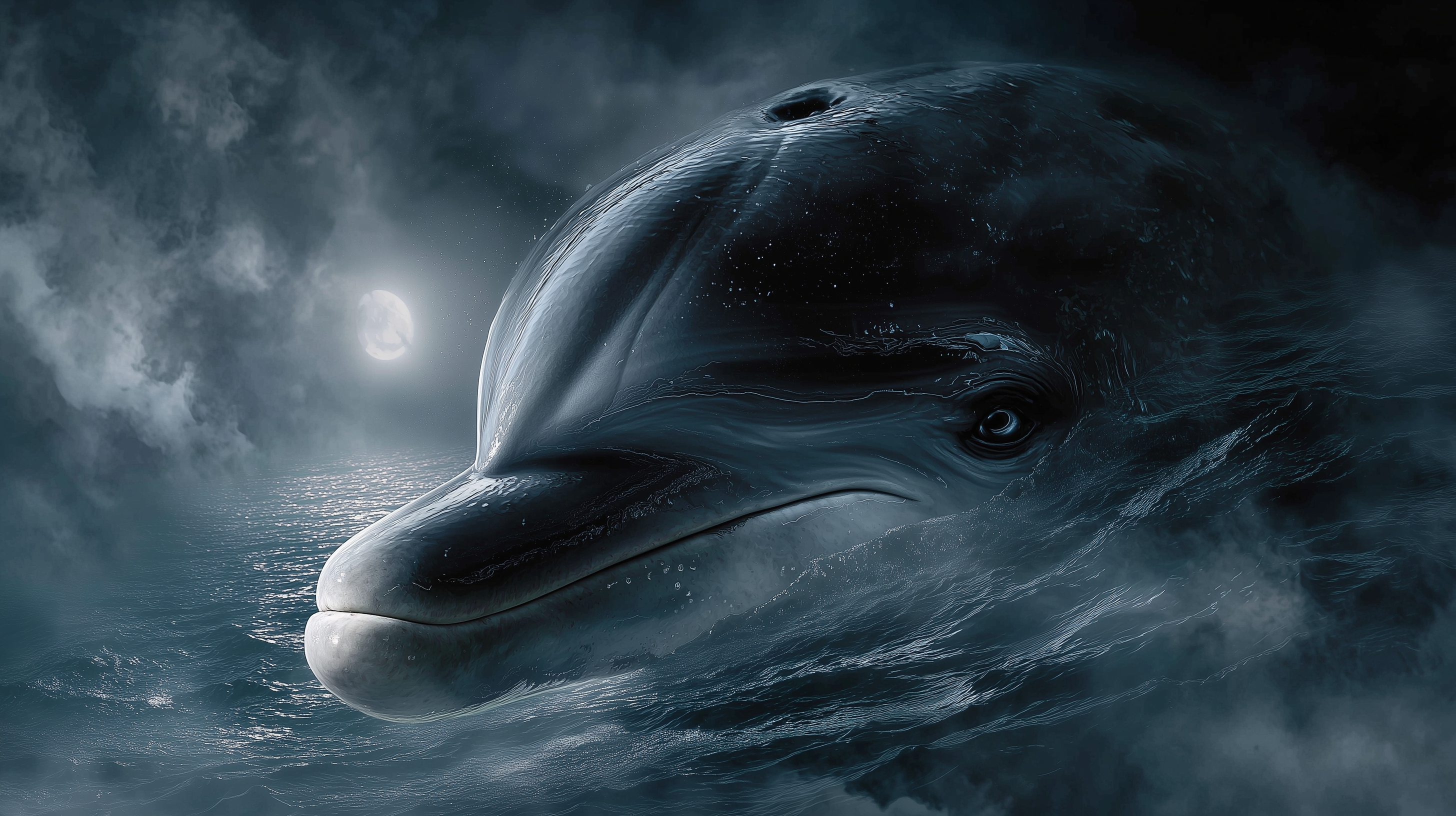 fond d'écran Dauphin 2560x1440 téléchargement gratuit