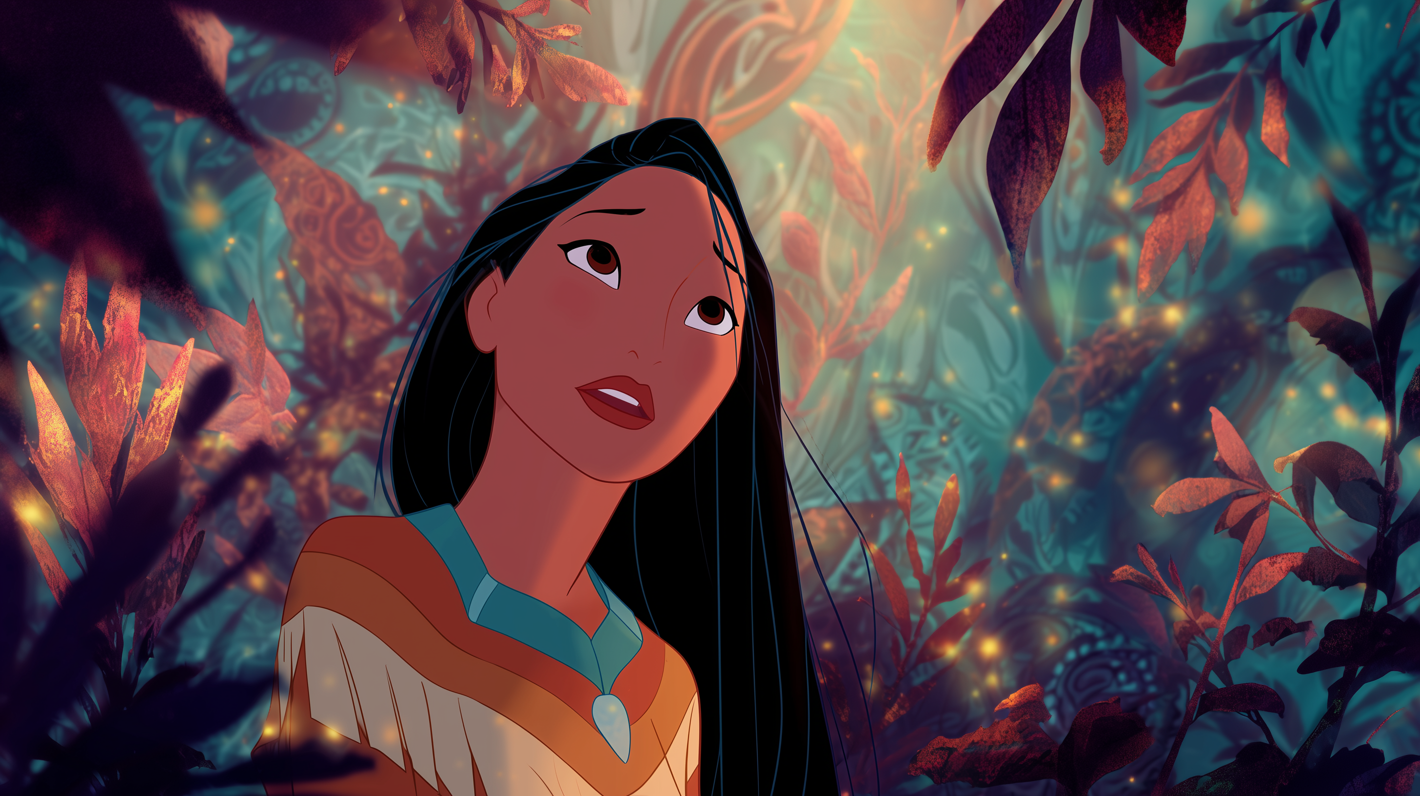 fond d'écran Pocahontas ultra large téléchargement gratuit