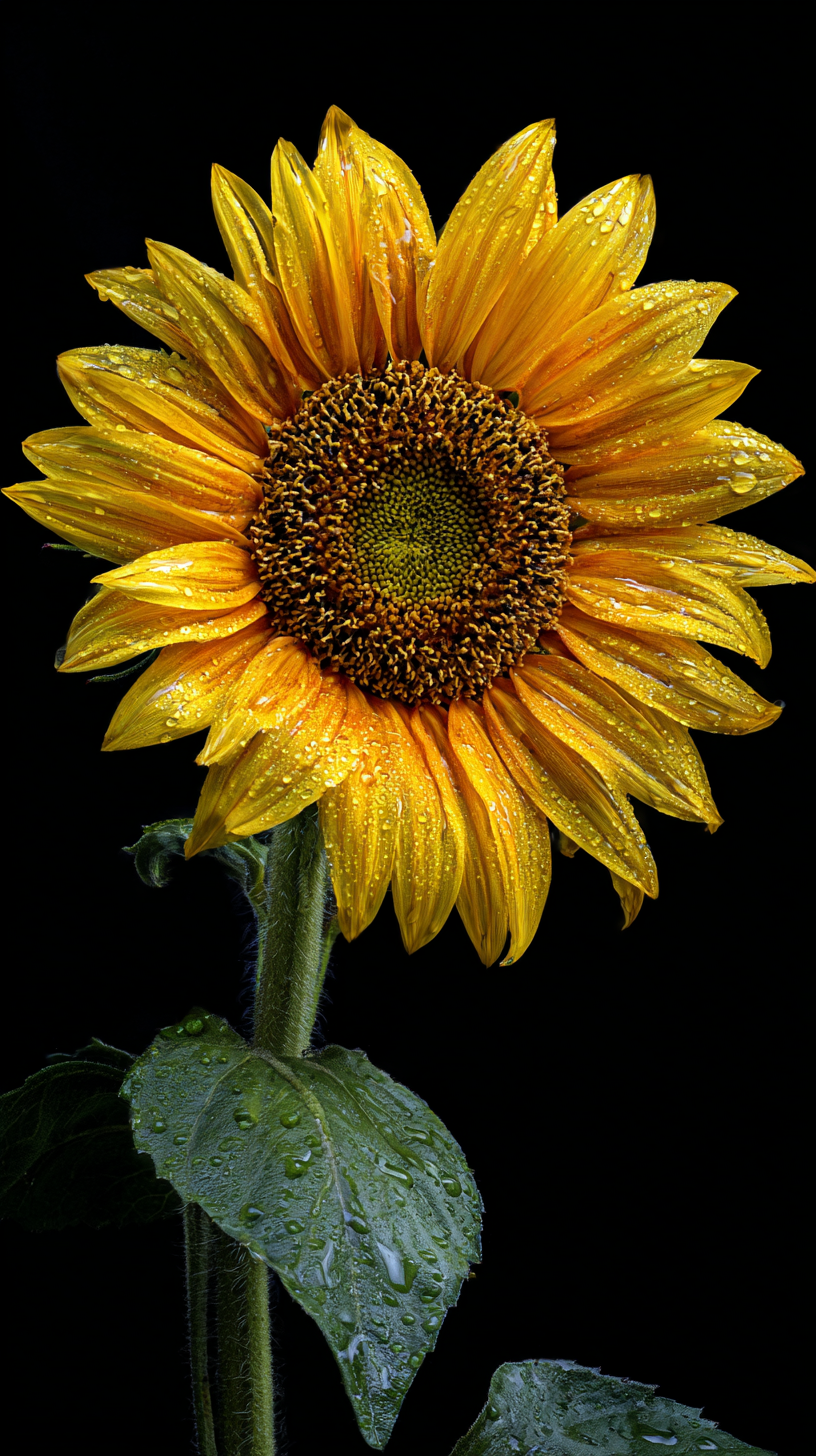 fond d'écran Tournesol 4k iphone gratuit