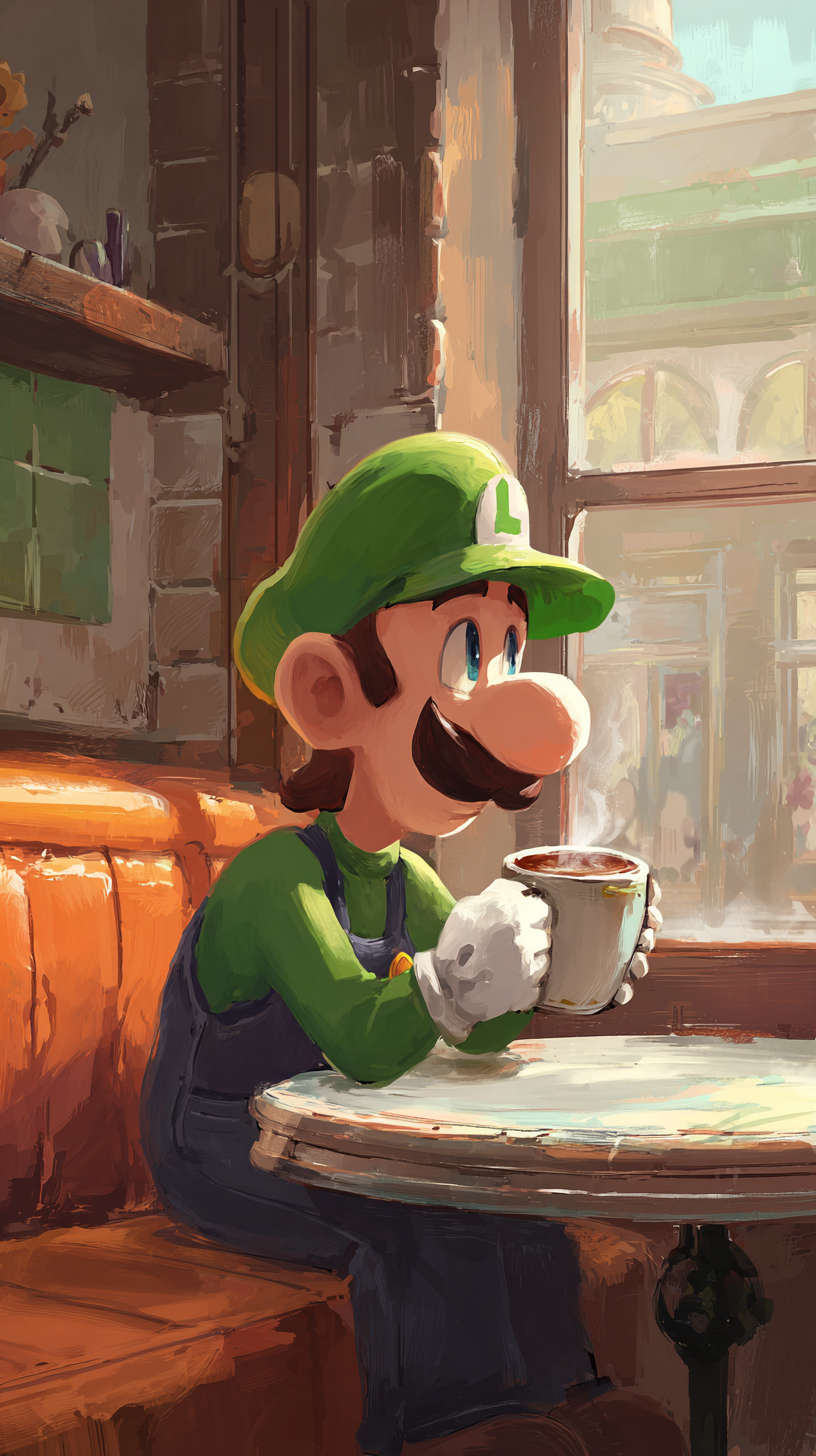 fond d'écran Luigi téléphone gratuit