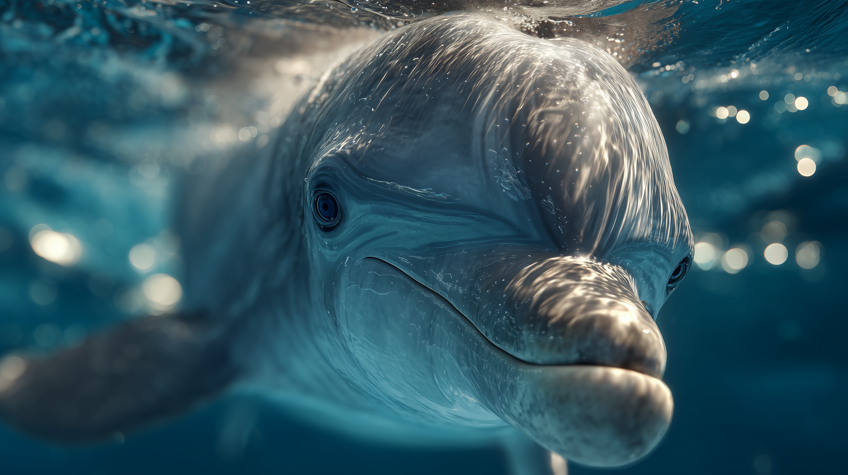 fond d'écran Dauphin 2560x1600 téléchargement gratuit