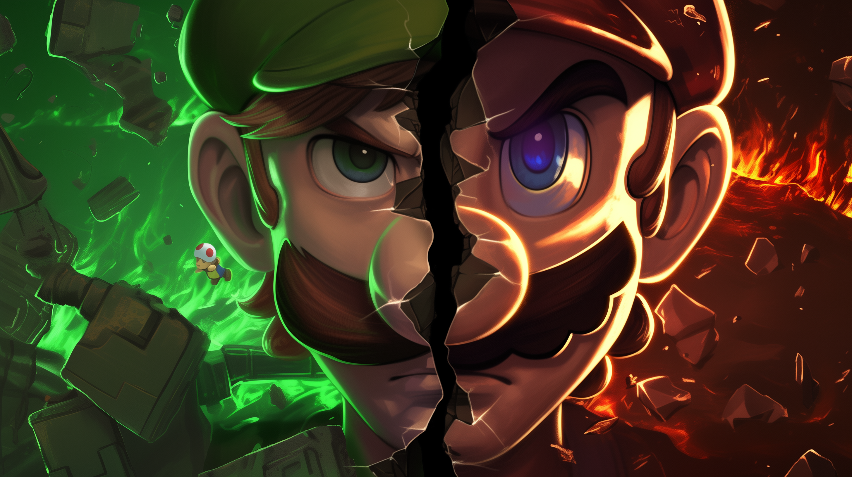 fond d'écran Luigi pour pc portable téléchargement gratuit