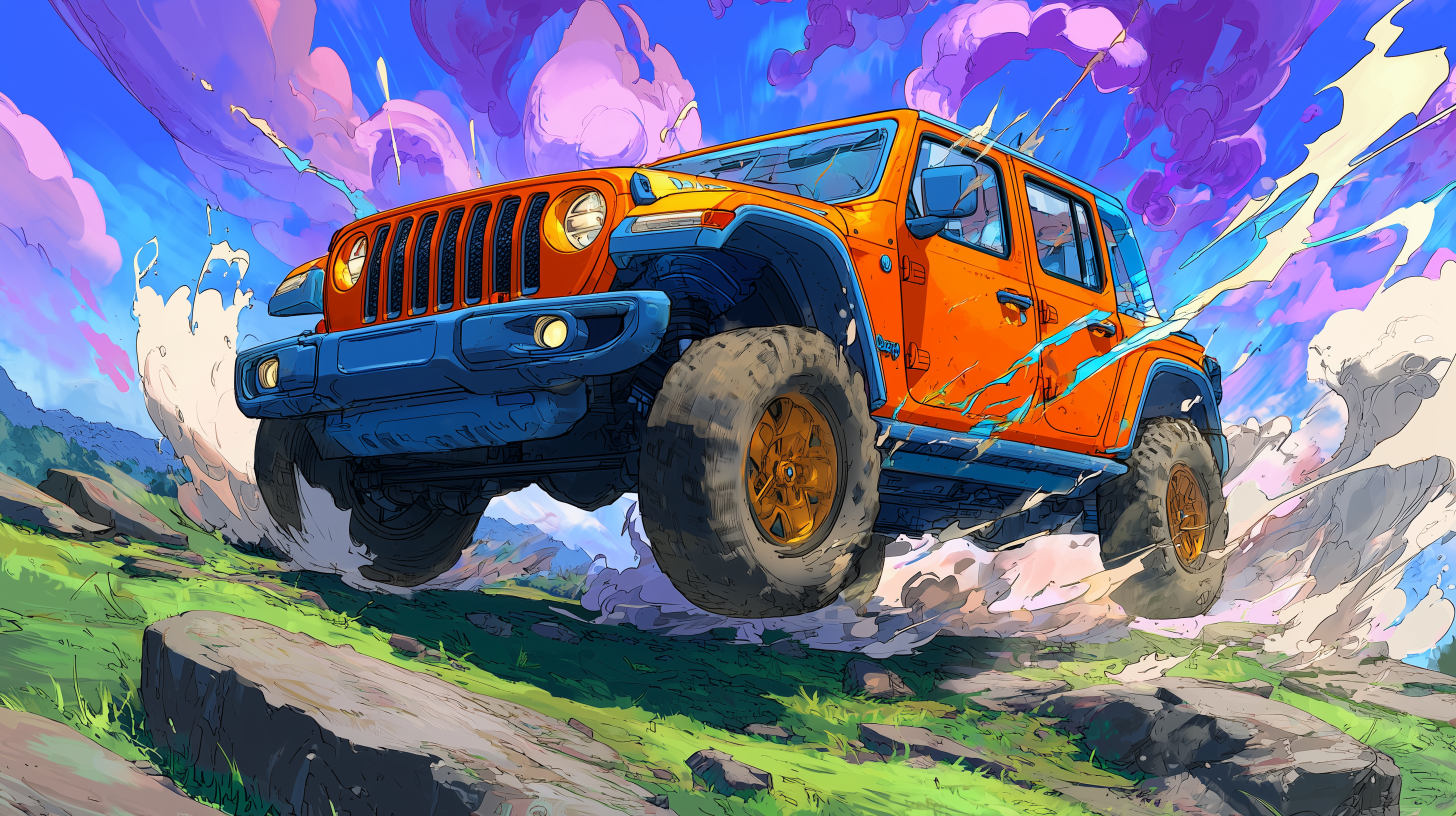 fond d'écran Jeep 5120x1440 téléchargement gratuit