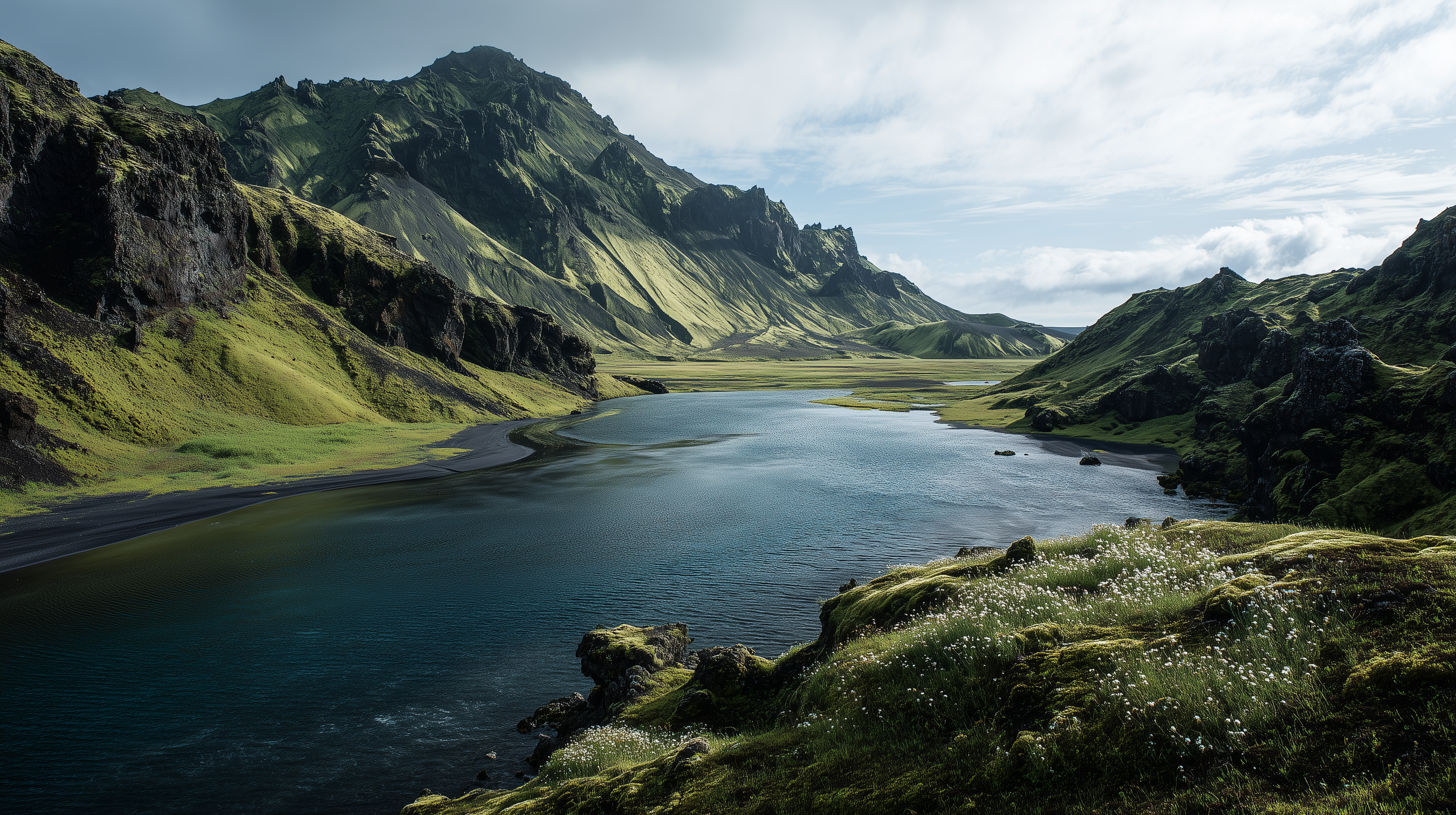 fond d'écran Lac ultra hd 4k téléchargement gratuit