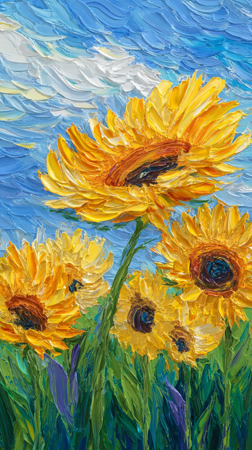xiaomi fond d'écran Tournesol gratuit