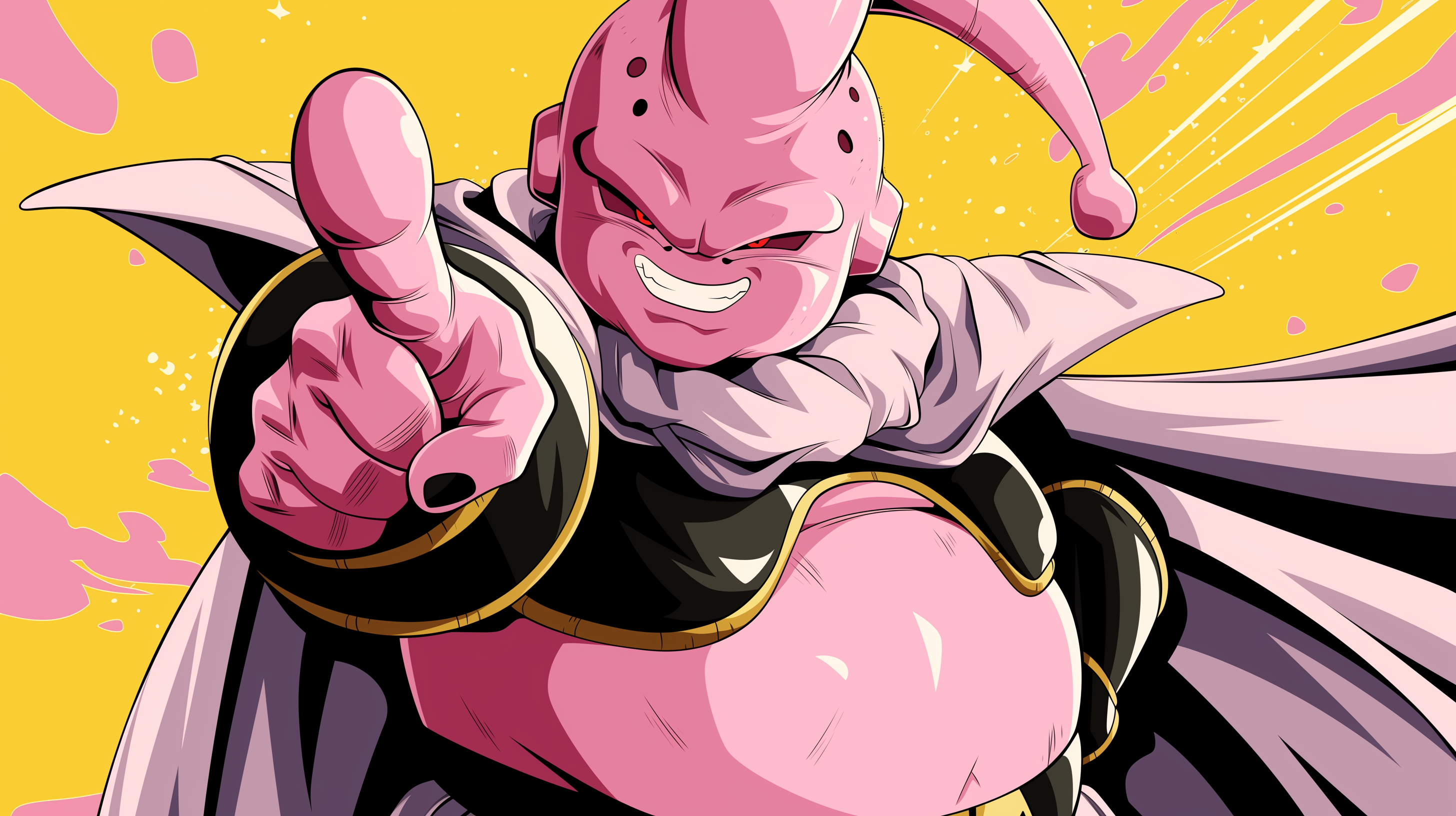 fond d'écran Majin Buu ultra hd 3840x2160 téléchargement gratuit