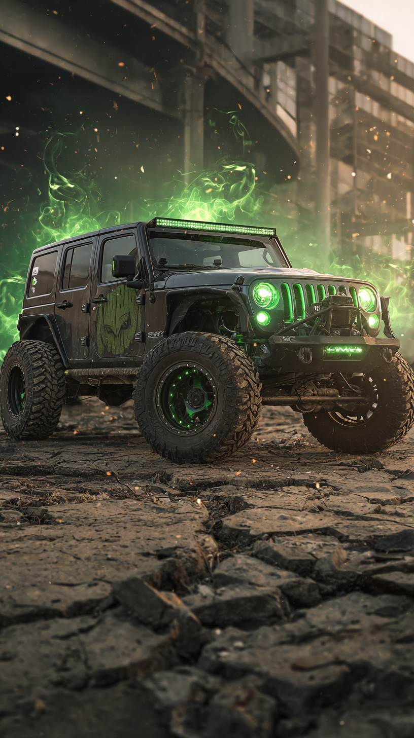 fond d'écran Jeep téléphone 4k gratuit