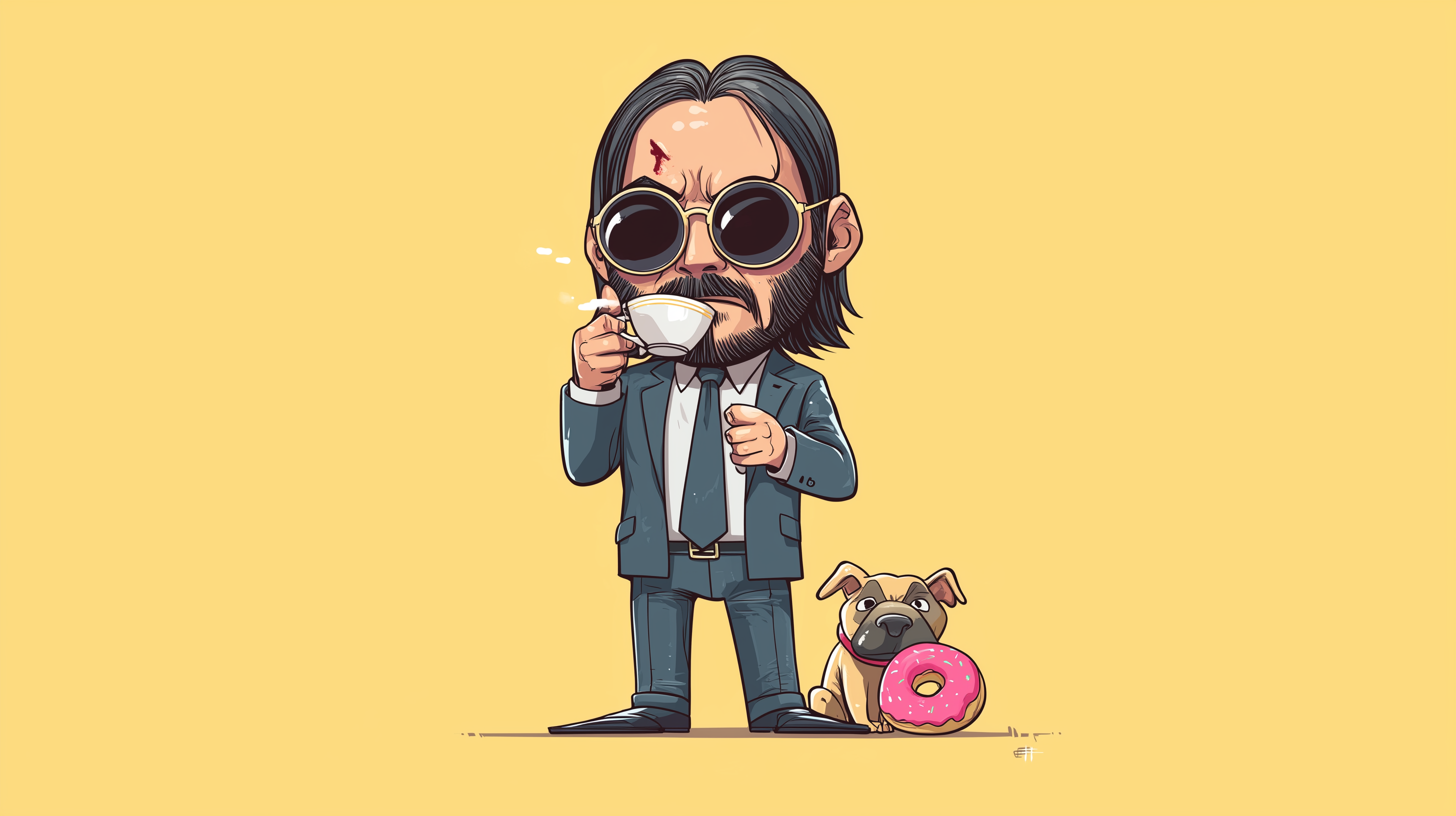 fond d'écran John Wick pc 1920x1080 4k téléchargement gratuit