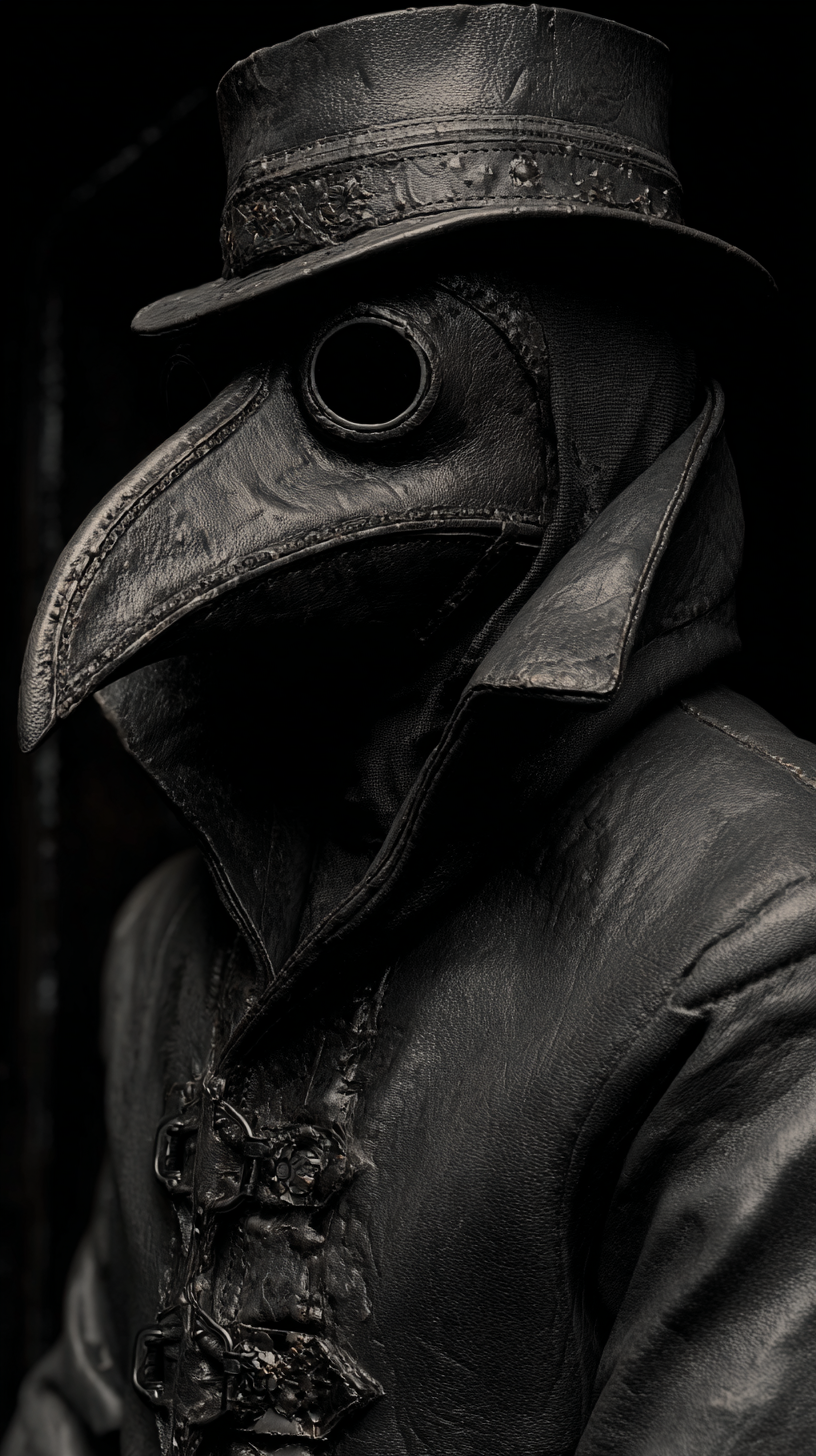 fond d'écran Plague doctor iphone 16 pro max gratuit