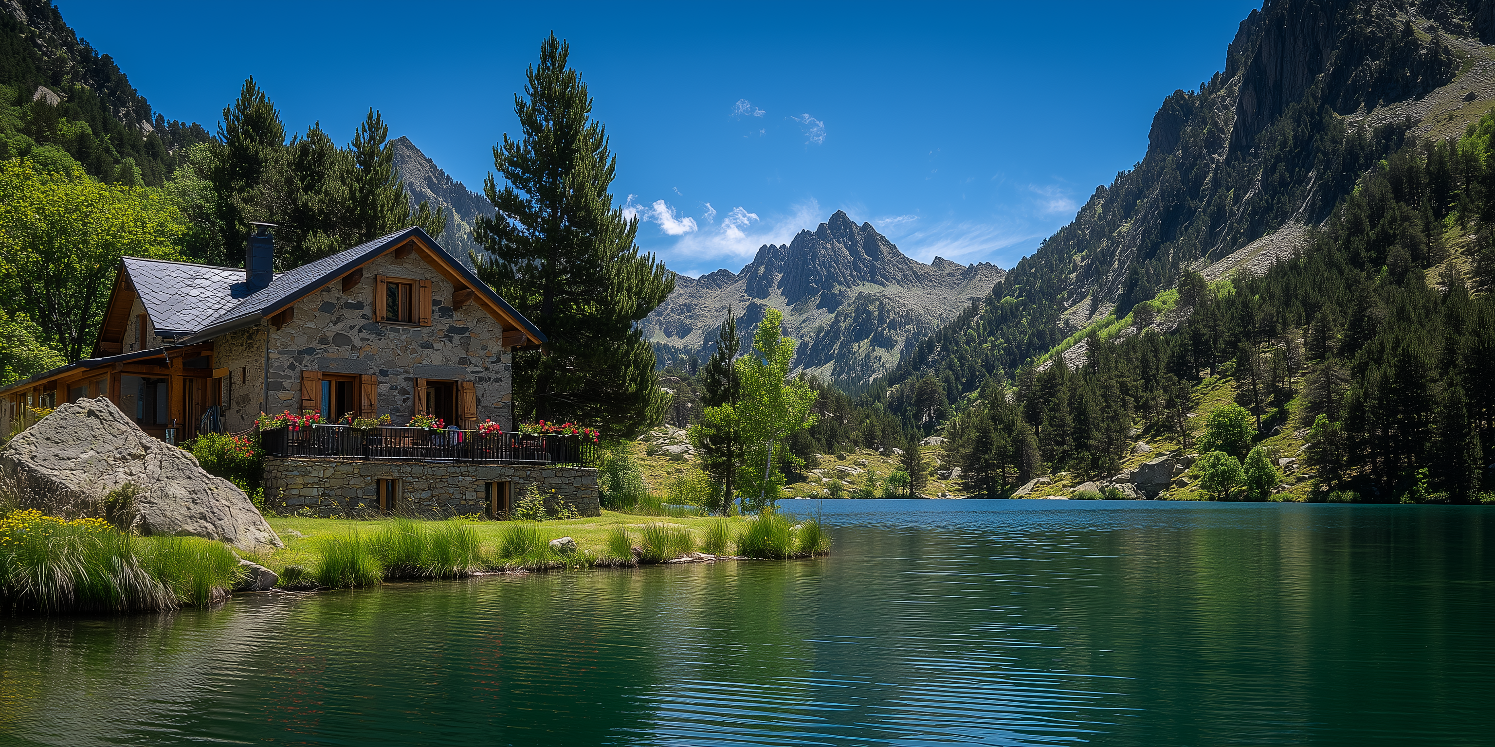 fond d'écran Lac windows 4k téléchargement gratuit