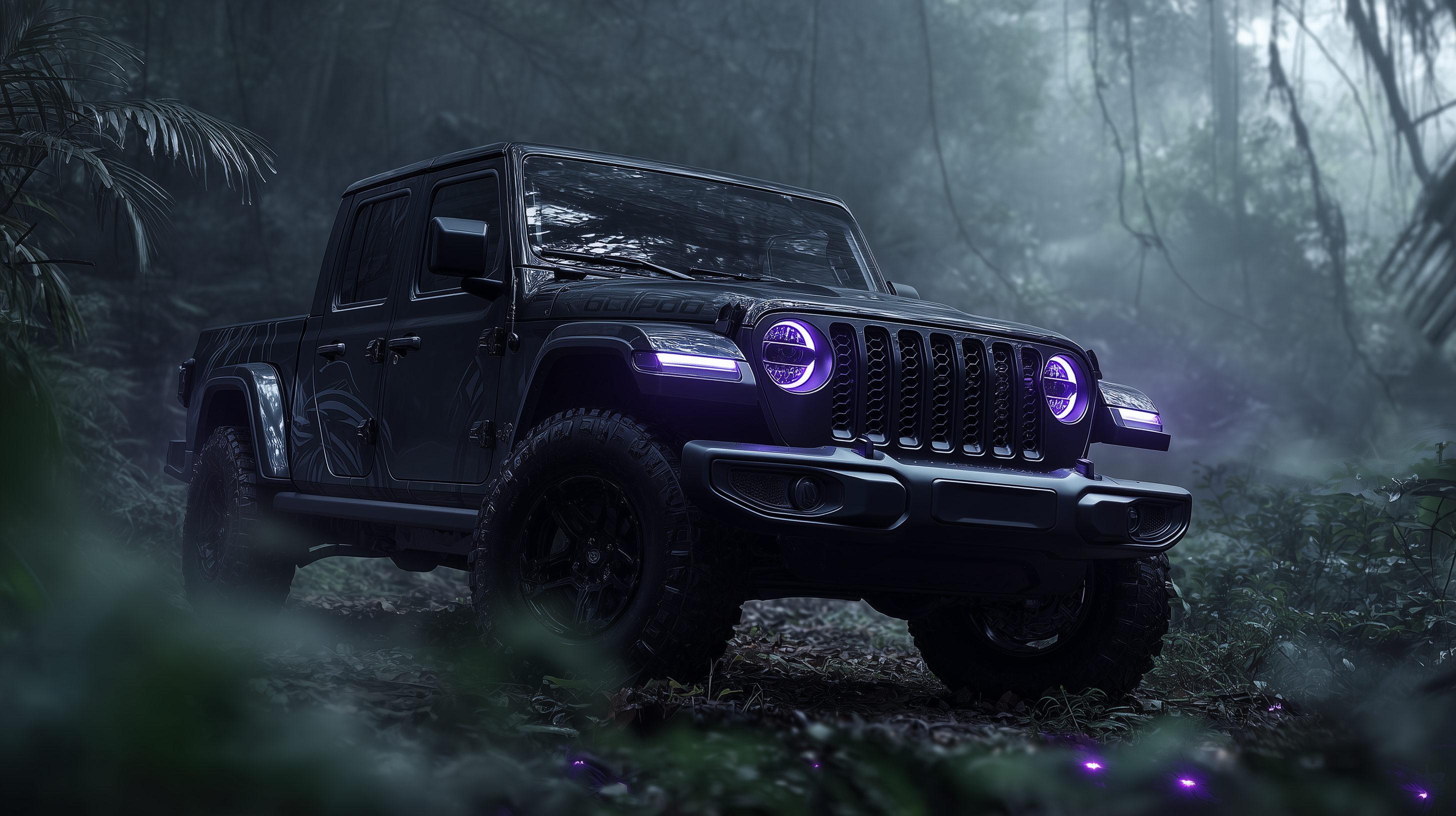 fond d'écran Jeep windows 11 ultra hd téléchargement gratuit